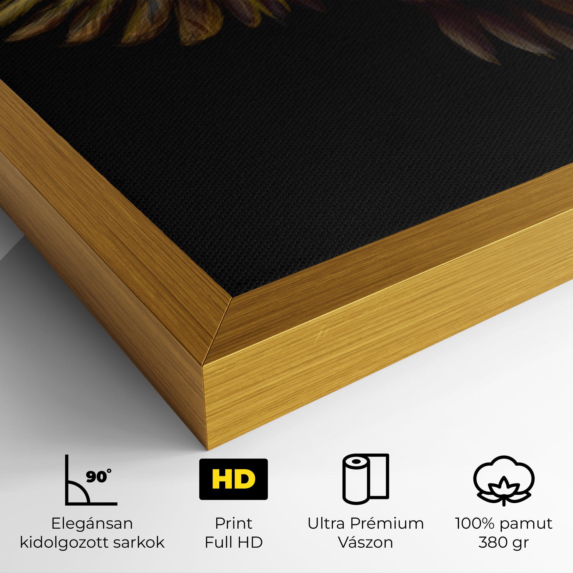 Vászonkép Parrot Flying mockup 4