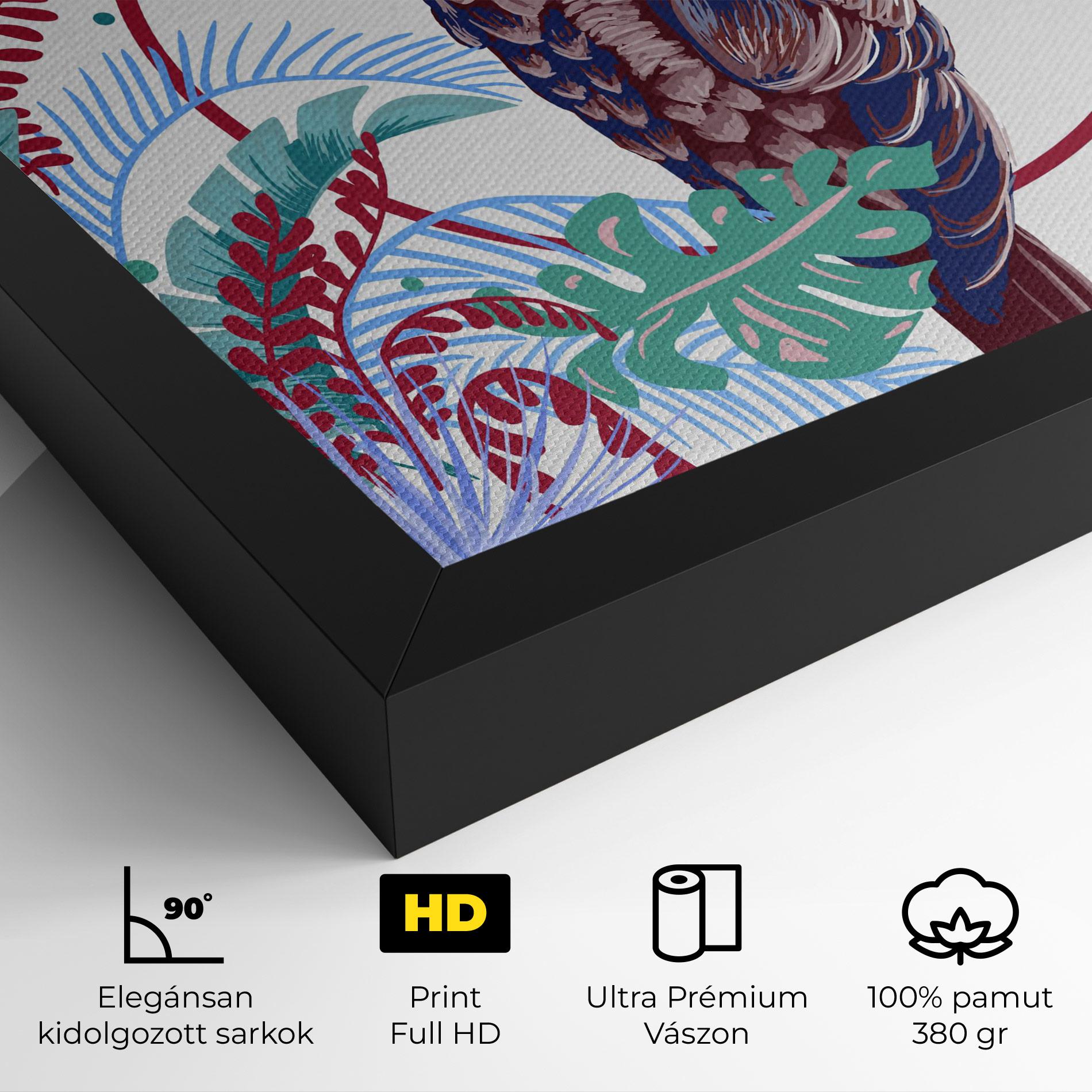 Vászonkép Bright Bird mockup 4