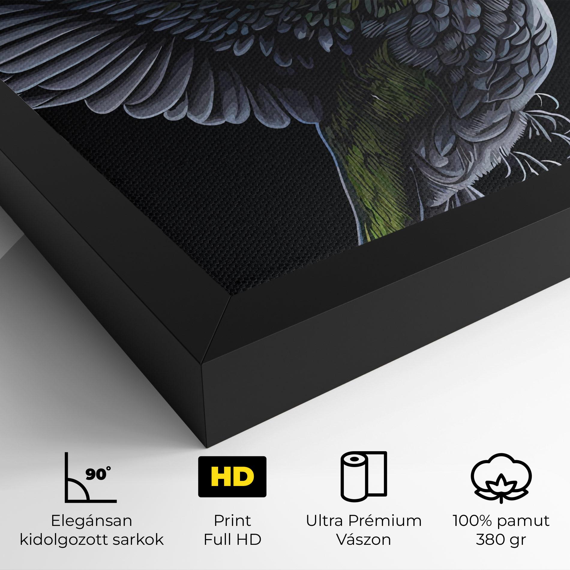 Vászonkép Hummingbird mockup 4