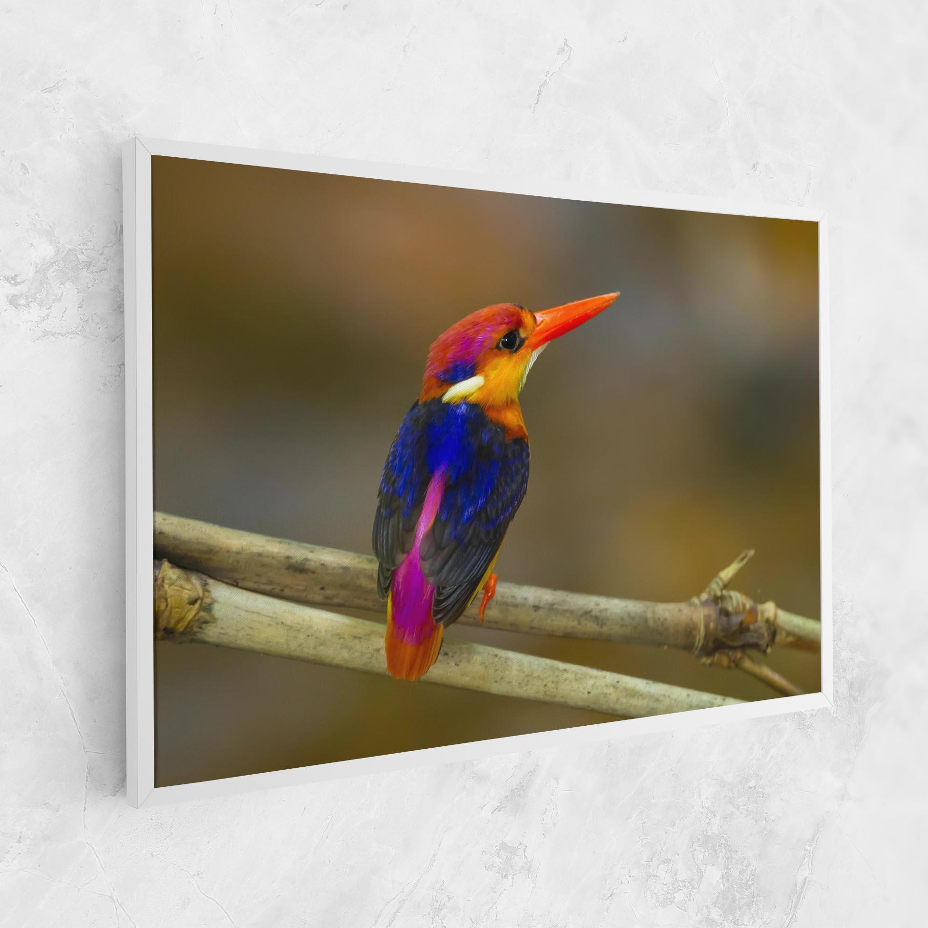 Vászonkép Colorful Bird mockup 1