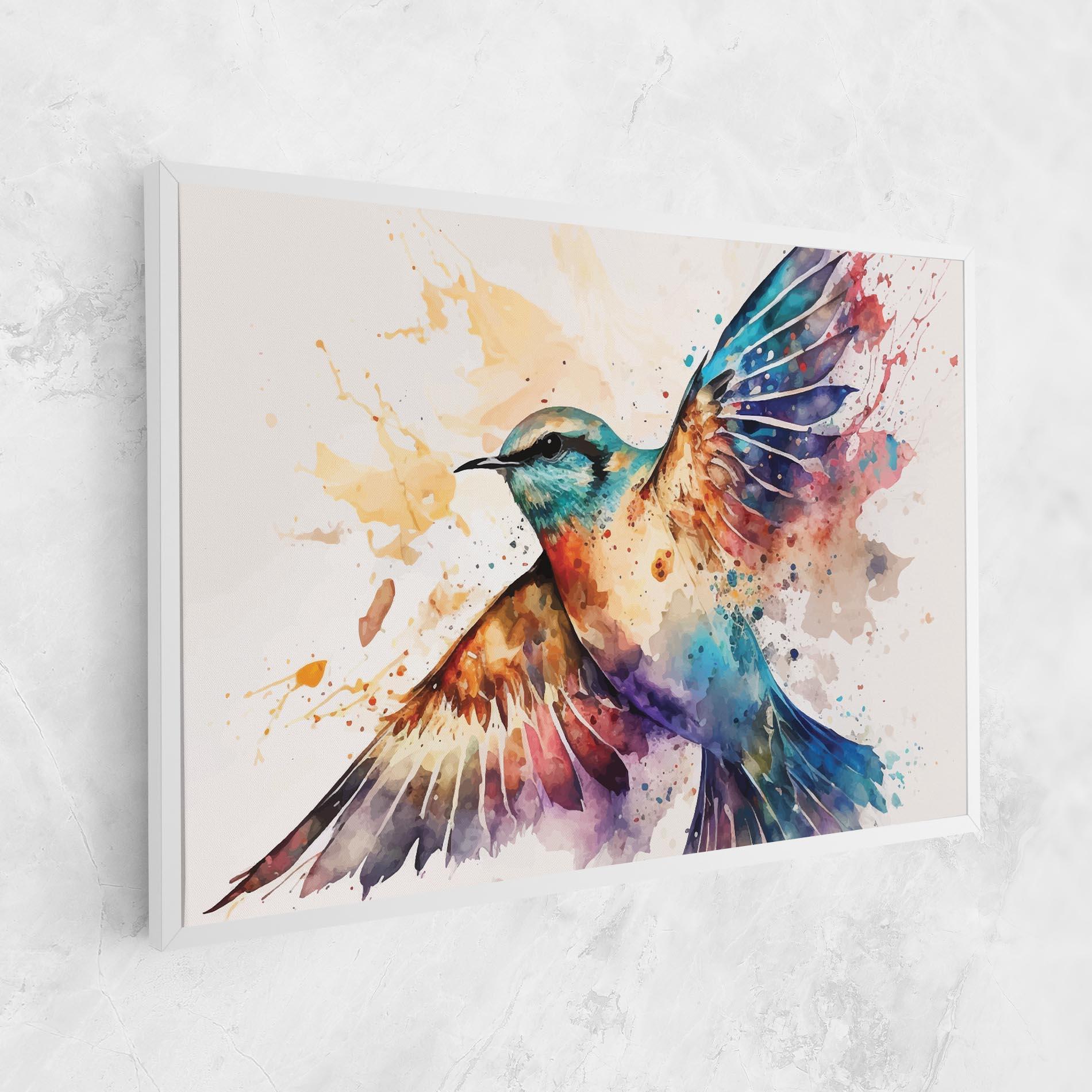 Vászonkép Painted Wings Bird mockup 1