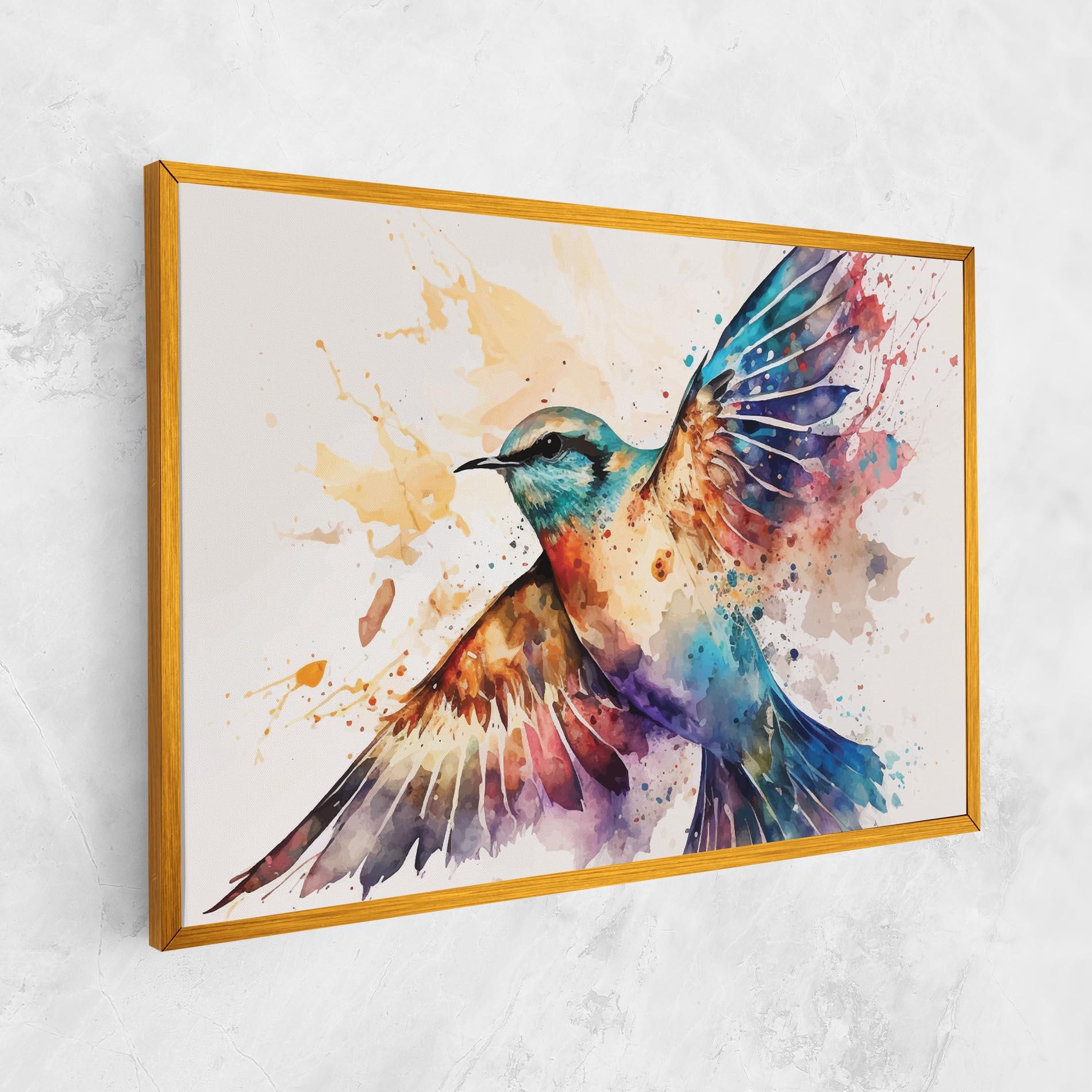 Vászonkép Painted Wings Bird mockup 1
