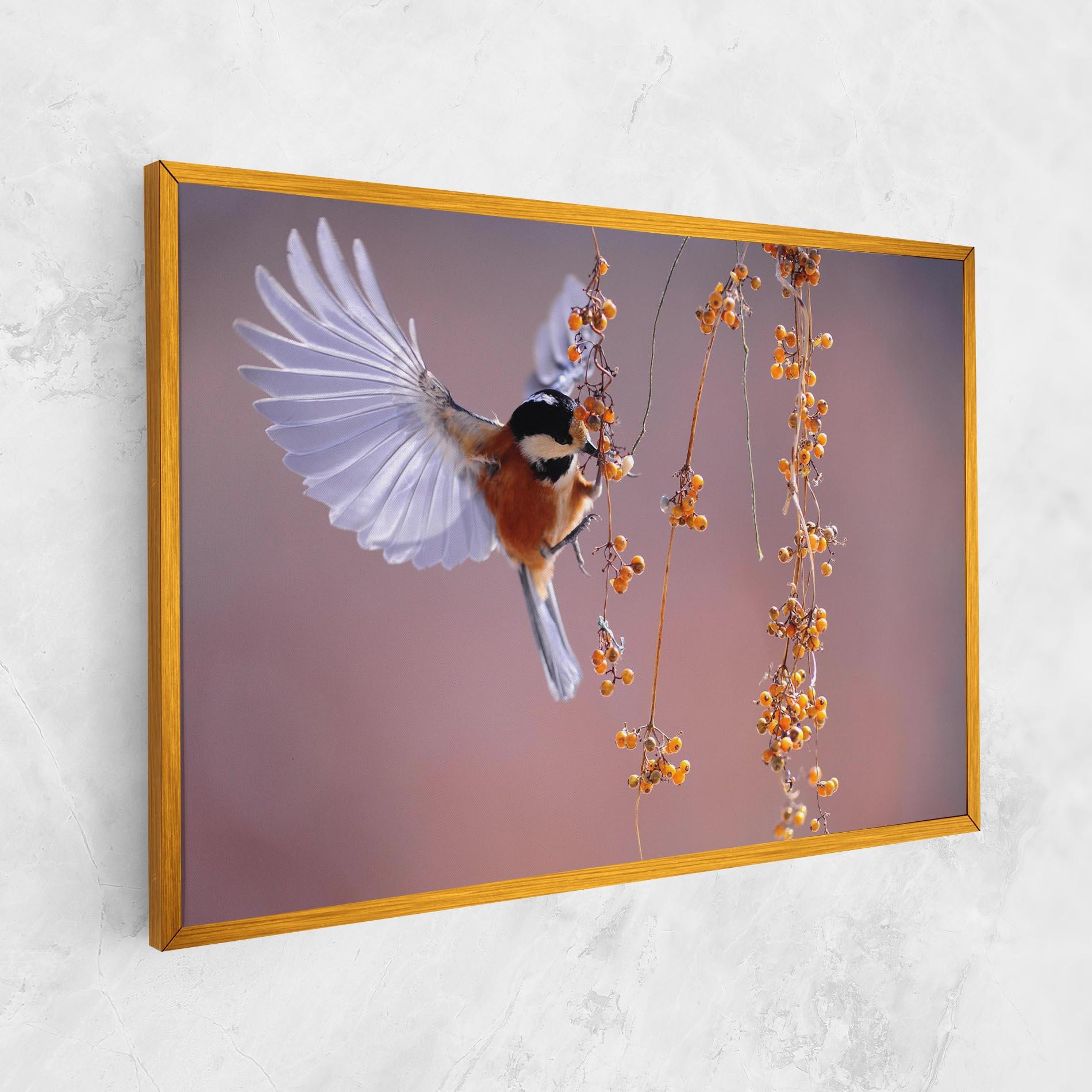 Vászonkép Woodpecker mockup 1