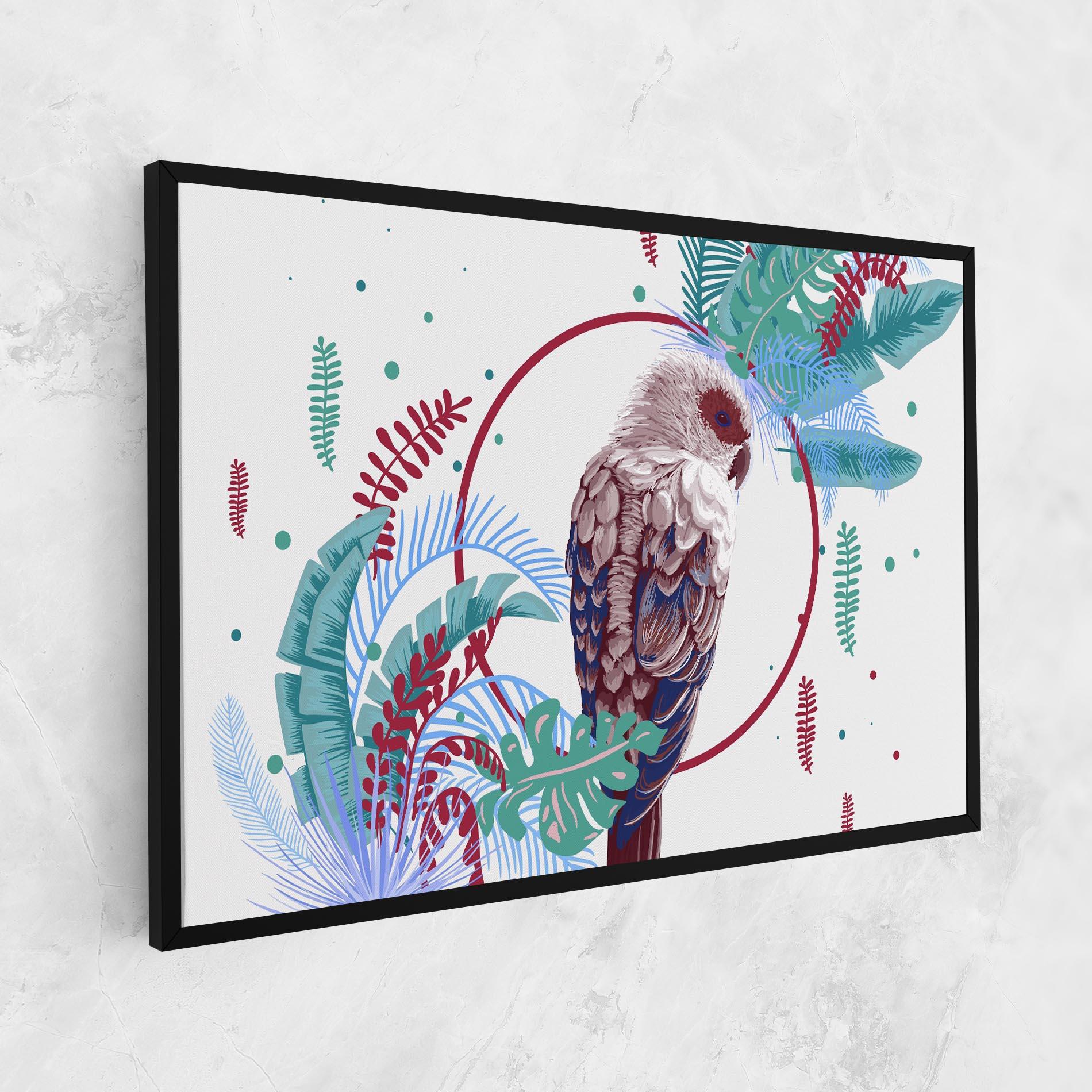 Vászonkép Bright Bird mockup 1