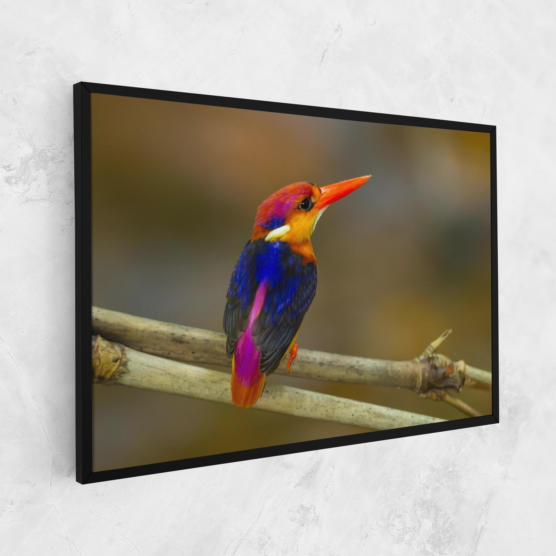 Vászonkép Colorful Bird mockup 1