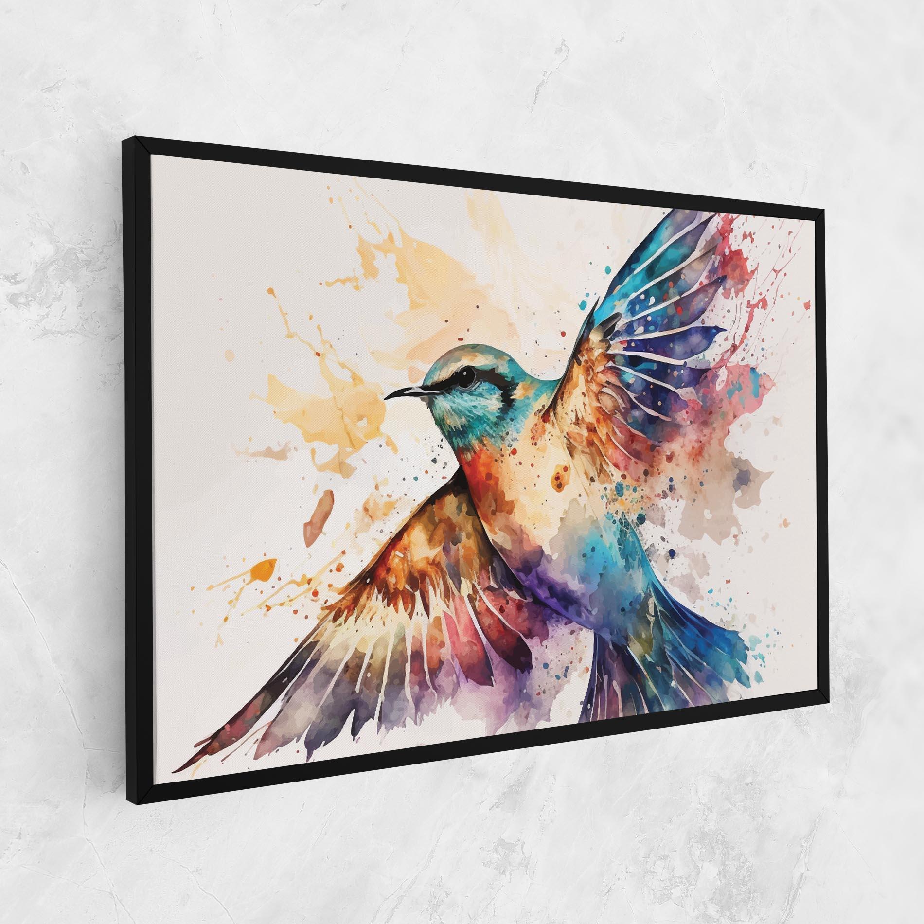 Vászonkép Painted Wings Bird mockup 1