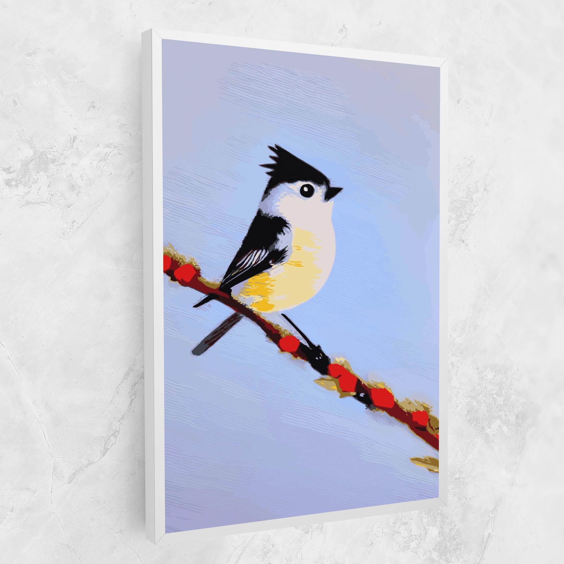 Vászonkép Bird Painting mockup 1