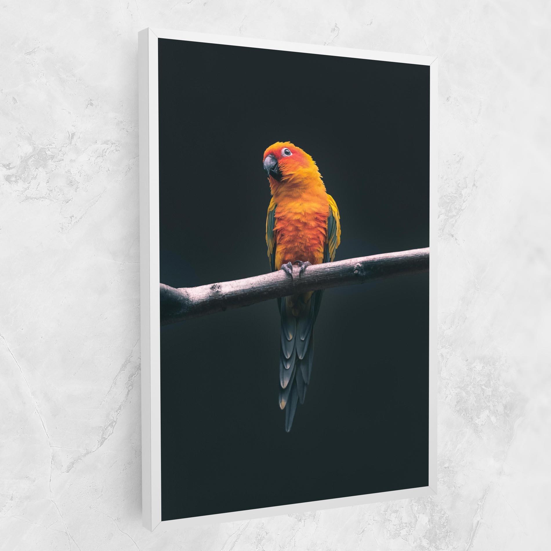 Vászonkép Fire Parrot mockup 1