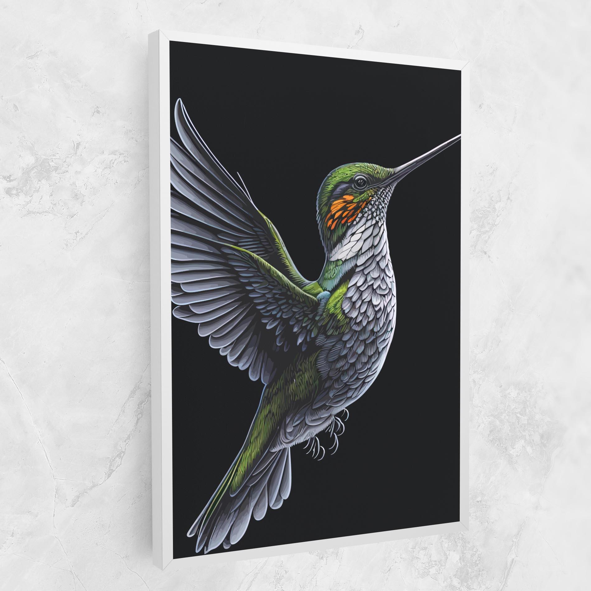 Vászonkép Hummingbird mockup 1