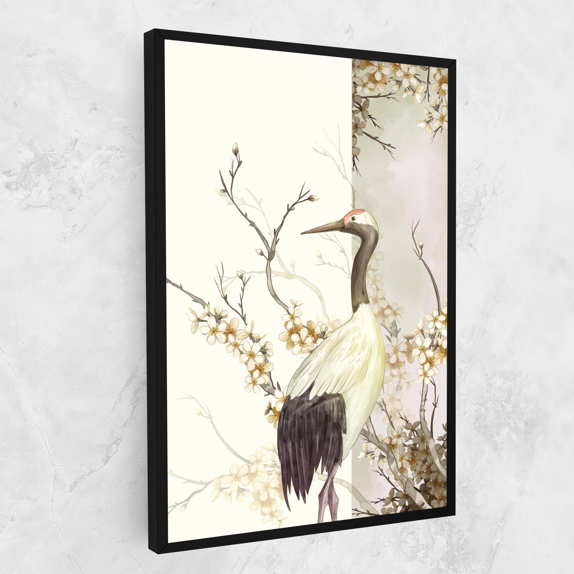 Vászonkép Asian Bird mockup 1