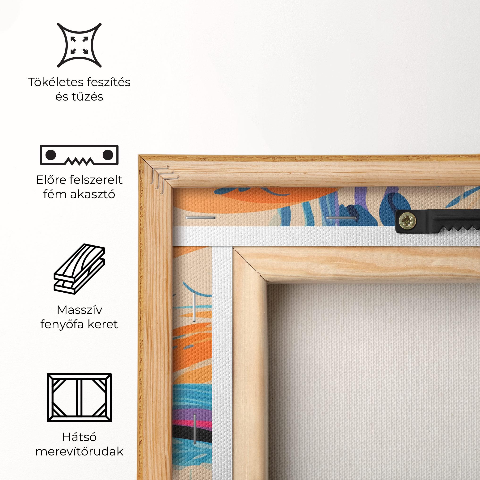 Vászonkép Colorful Toucan mockup 5