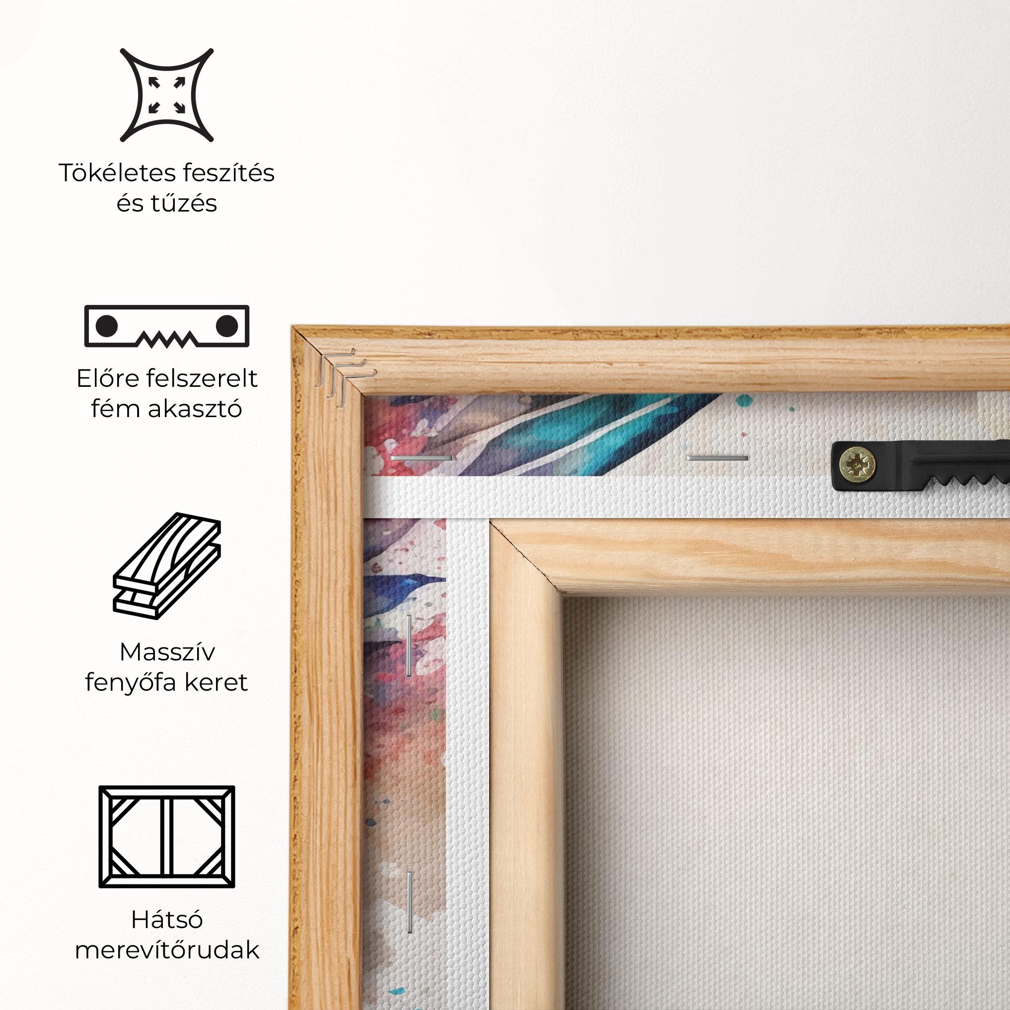 Vászonkép Painted Wings Bird mockup 5