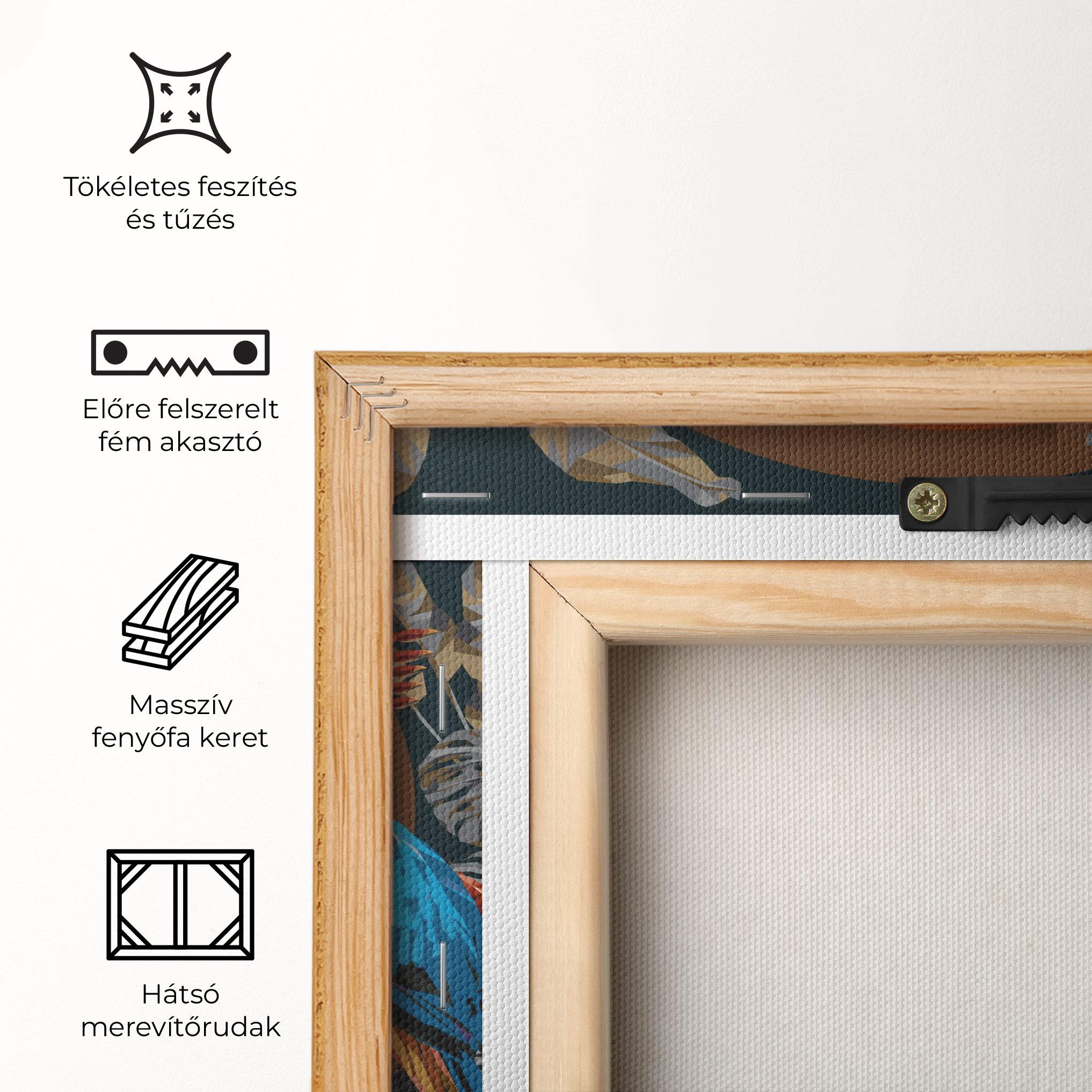 Vászonkép Parrot Couples mockup 5