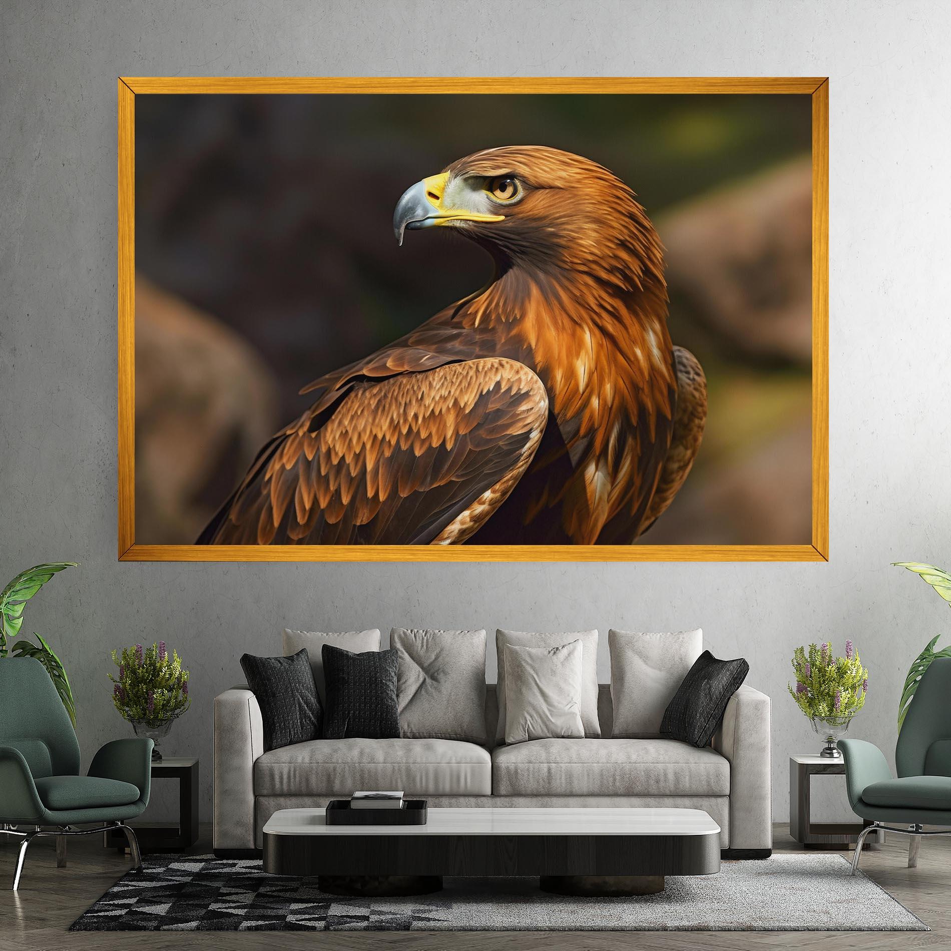 Vászonkép Brown Eagle mockup 7