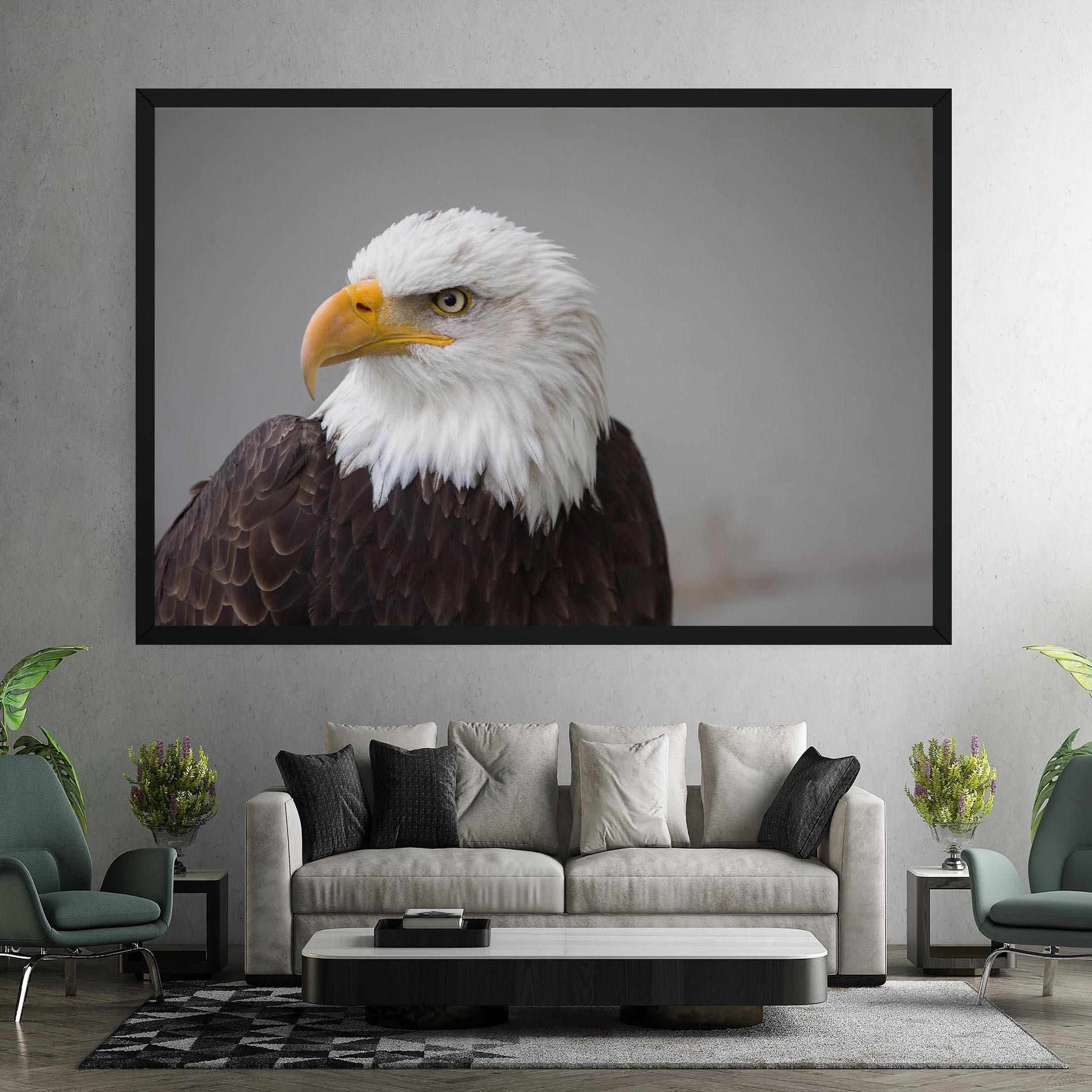 Vászonkép Beautiful Eagle mockup 7