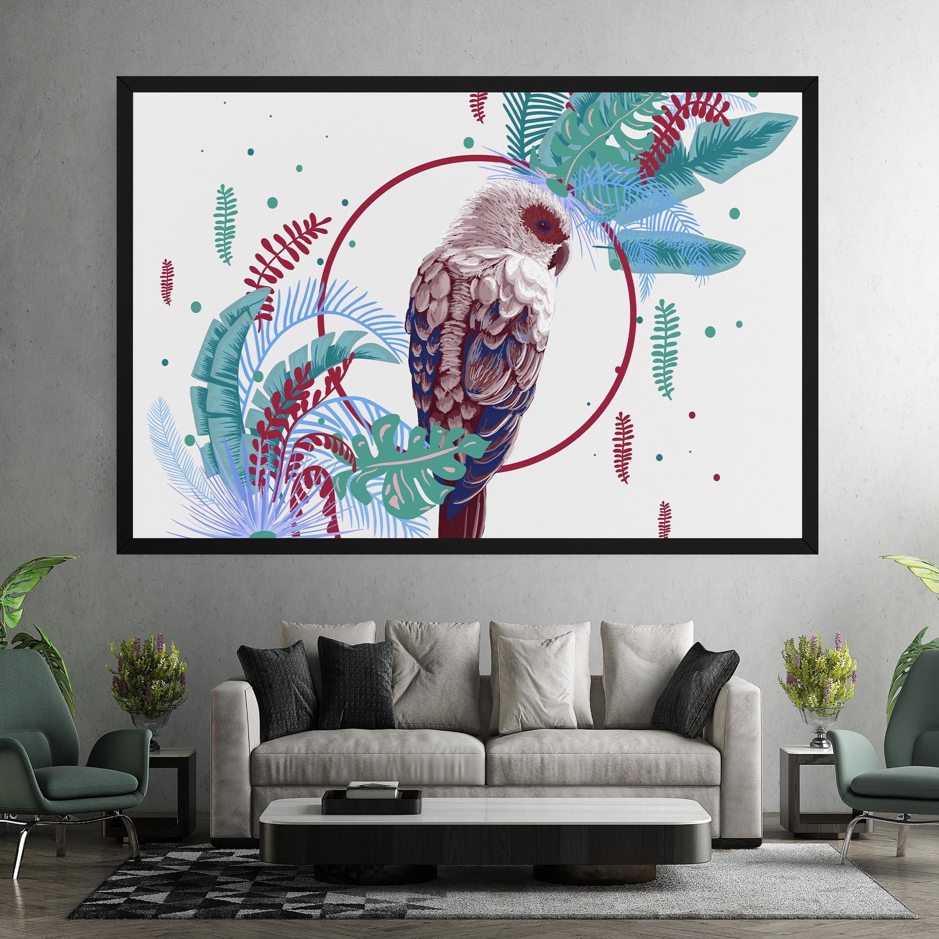 Vászonkép Bright Bird mockup 7