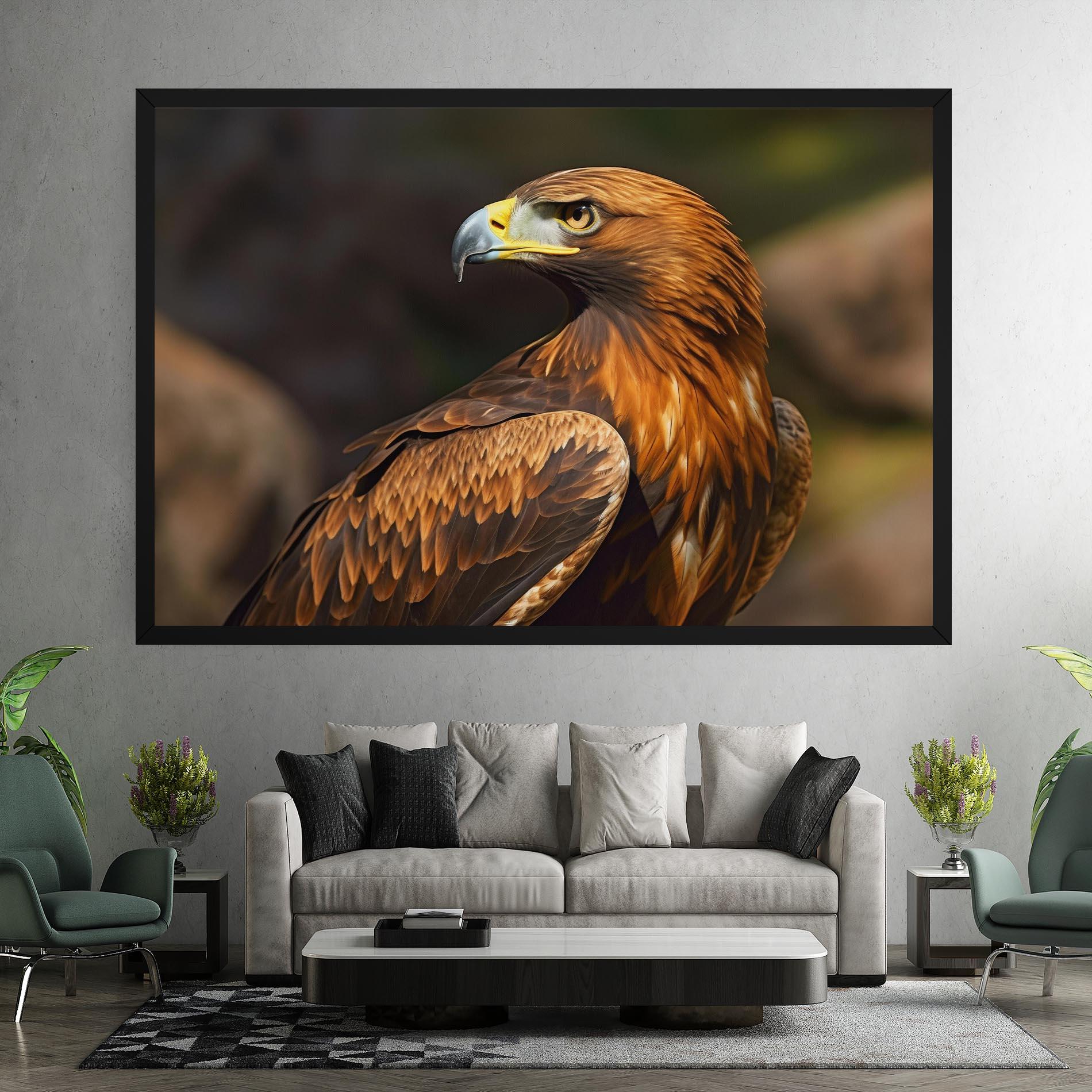 Vászonkép Brown Eagle mockup 7