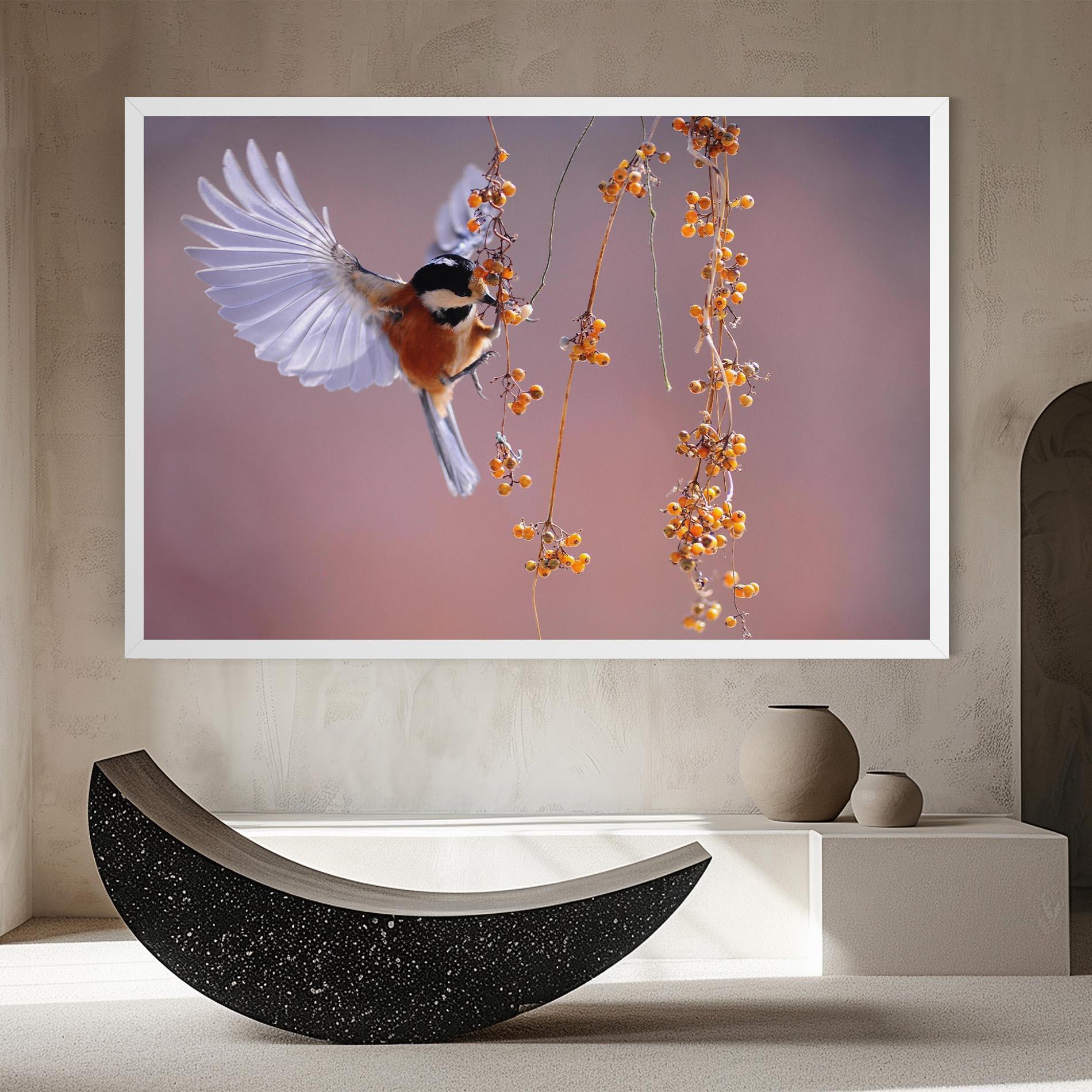 Vászonkép Woodpecker mockup 8