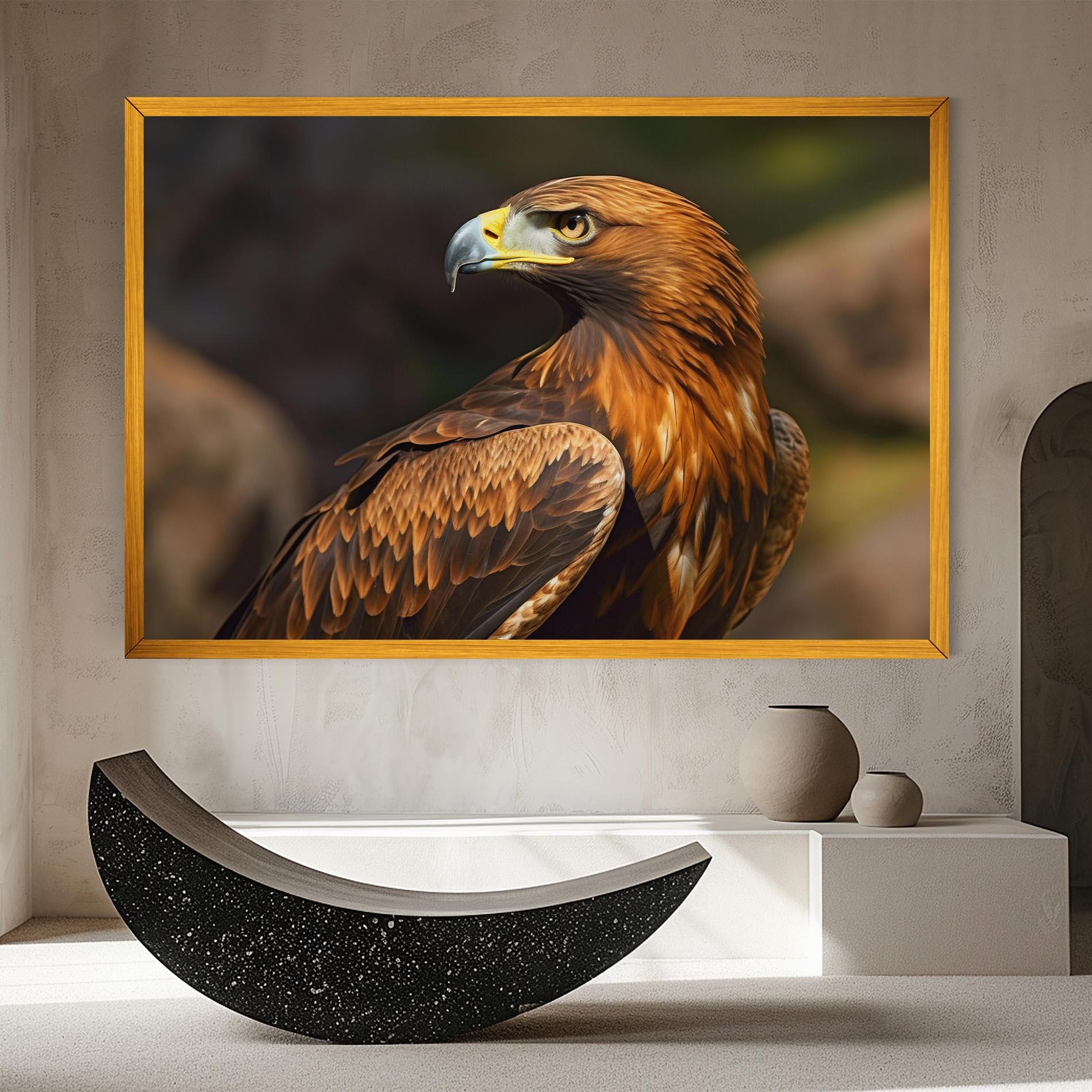 Vászonkép Brown Eagle mockup 8