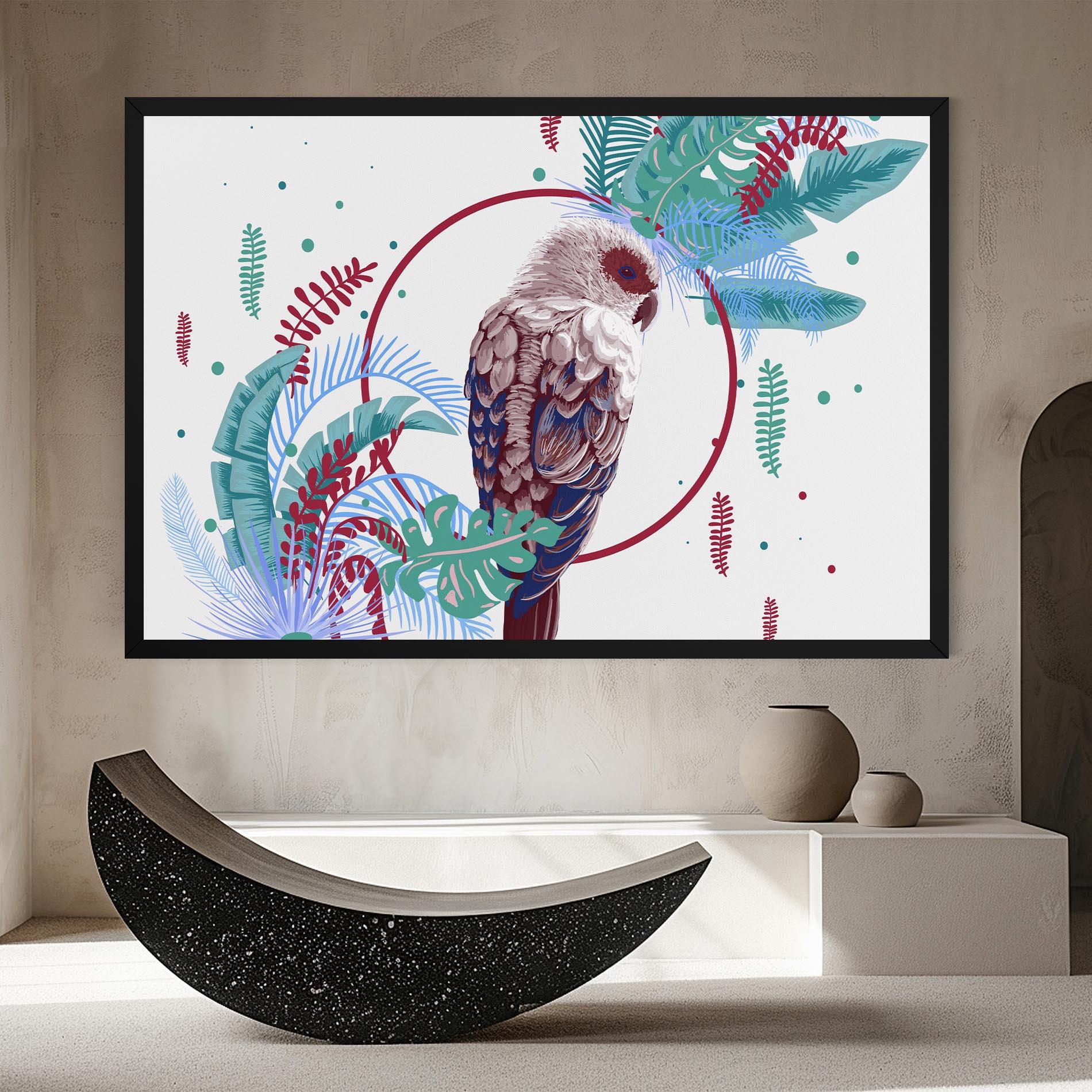 Vászonkép Bright Bird mockup 8