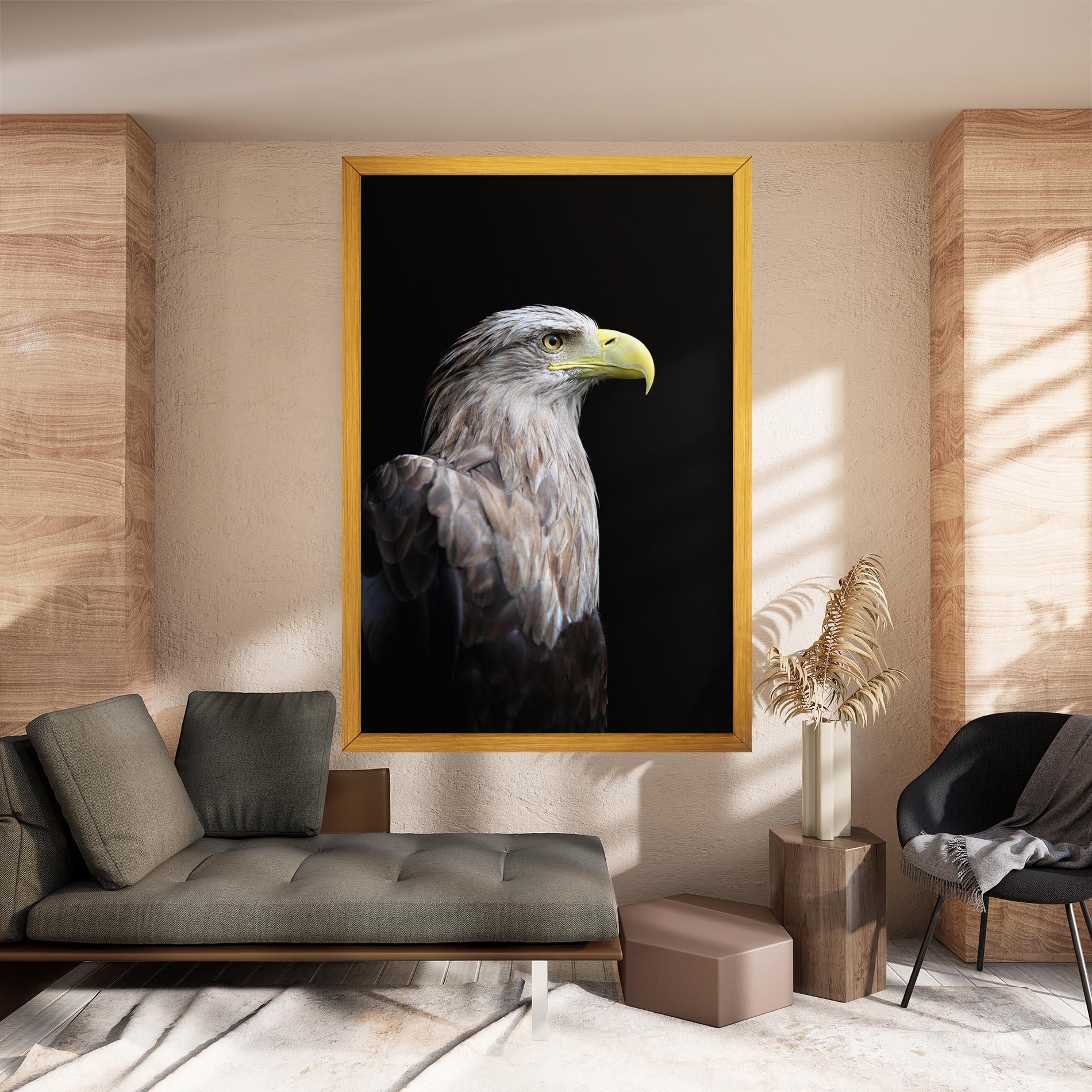 Vászonkép Close Up Eagle mockup 8