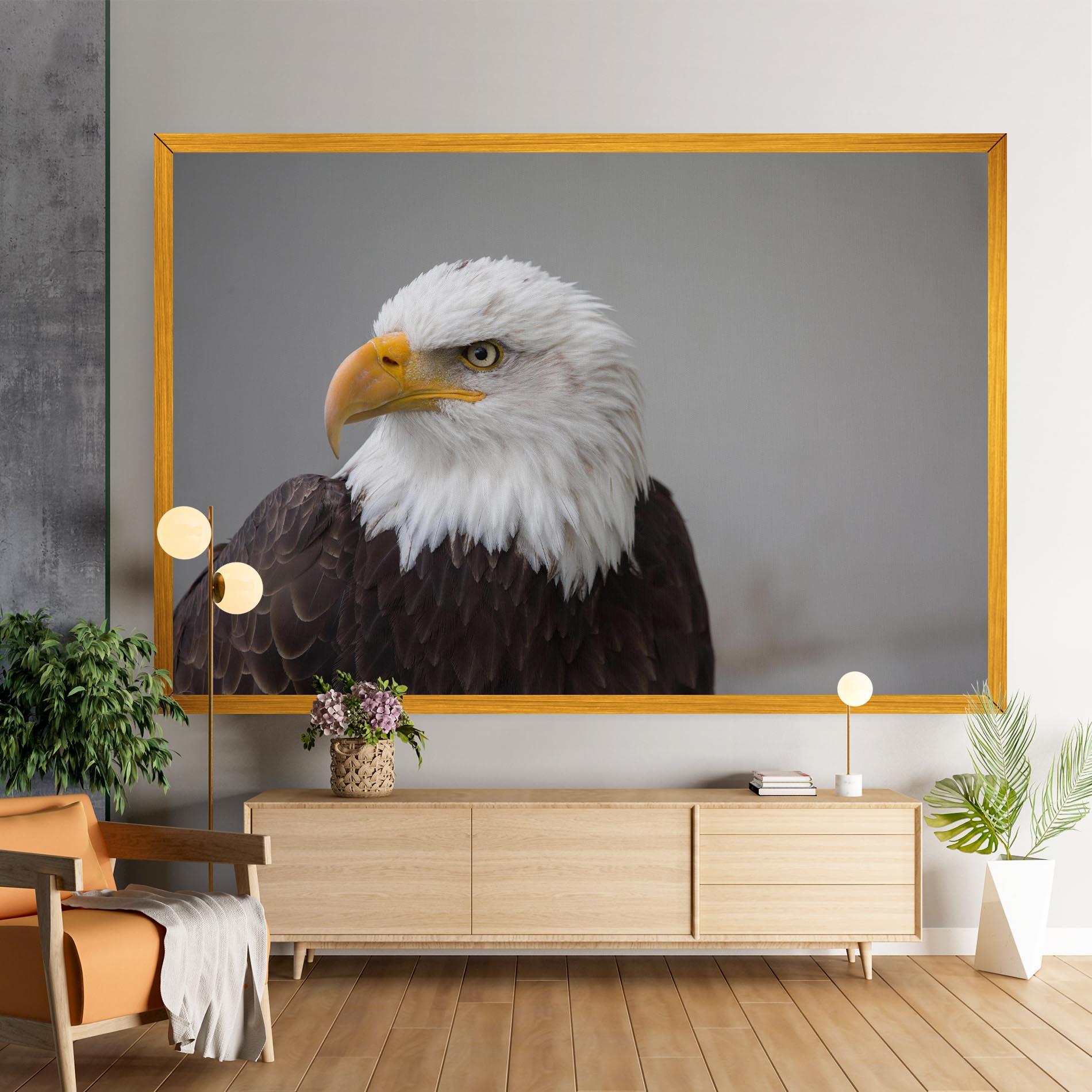 Vászonkép Beautiful Eagle mockup 9