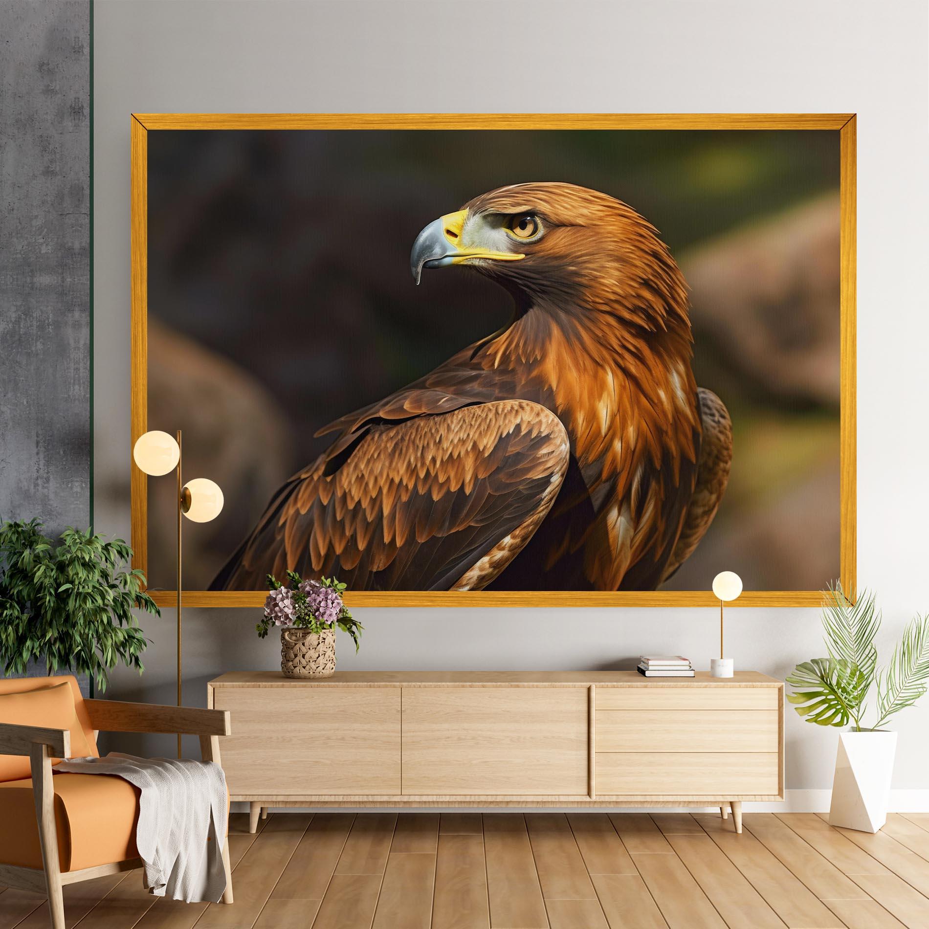Vászonkép Brown Eagle mockup 9
