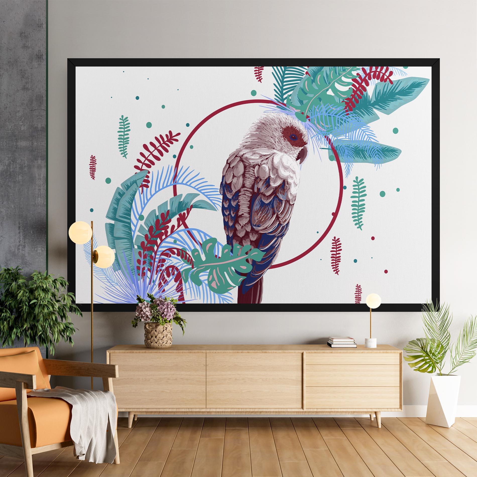 Vászonkép Bright Bird mockup 9