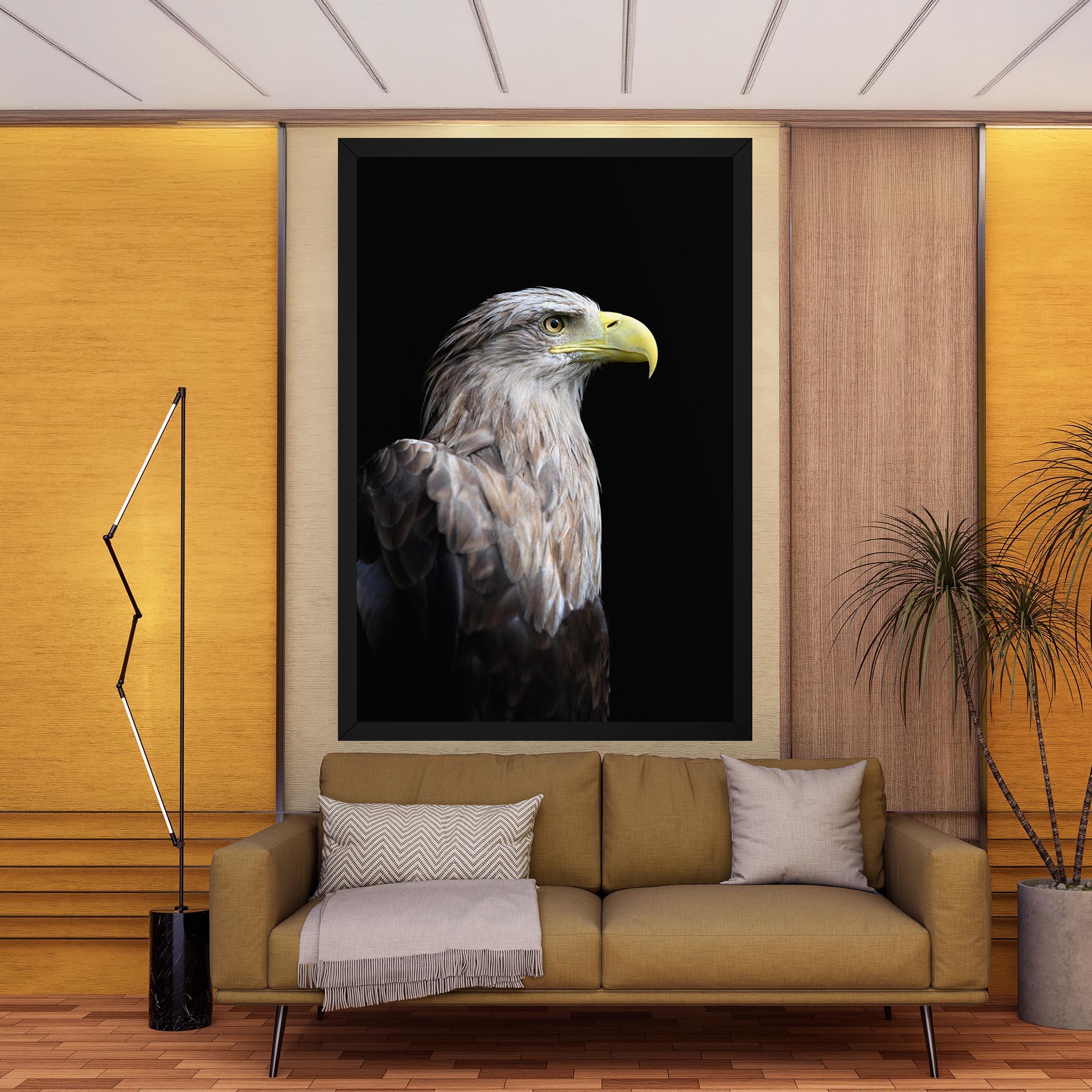 Vászonkép Close Up Eagle mockup 9