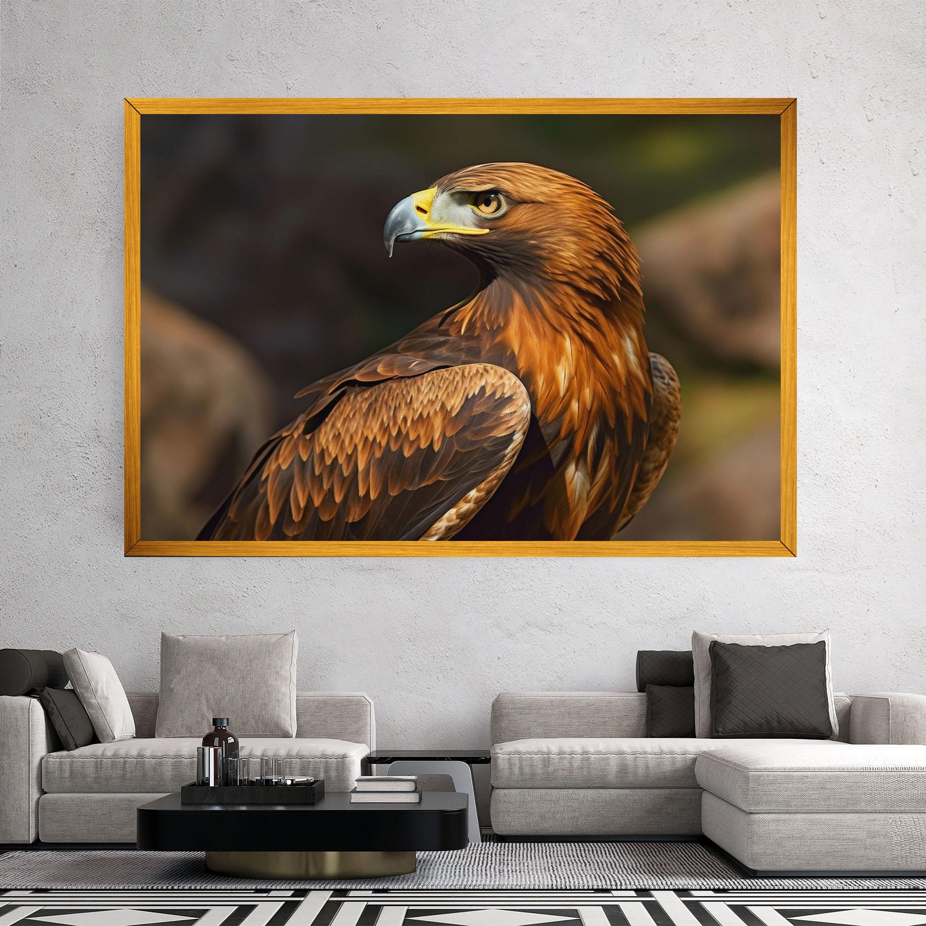Vászonkép Brown Eagle mockup 2