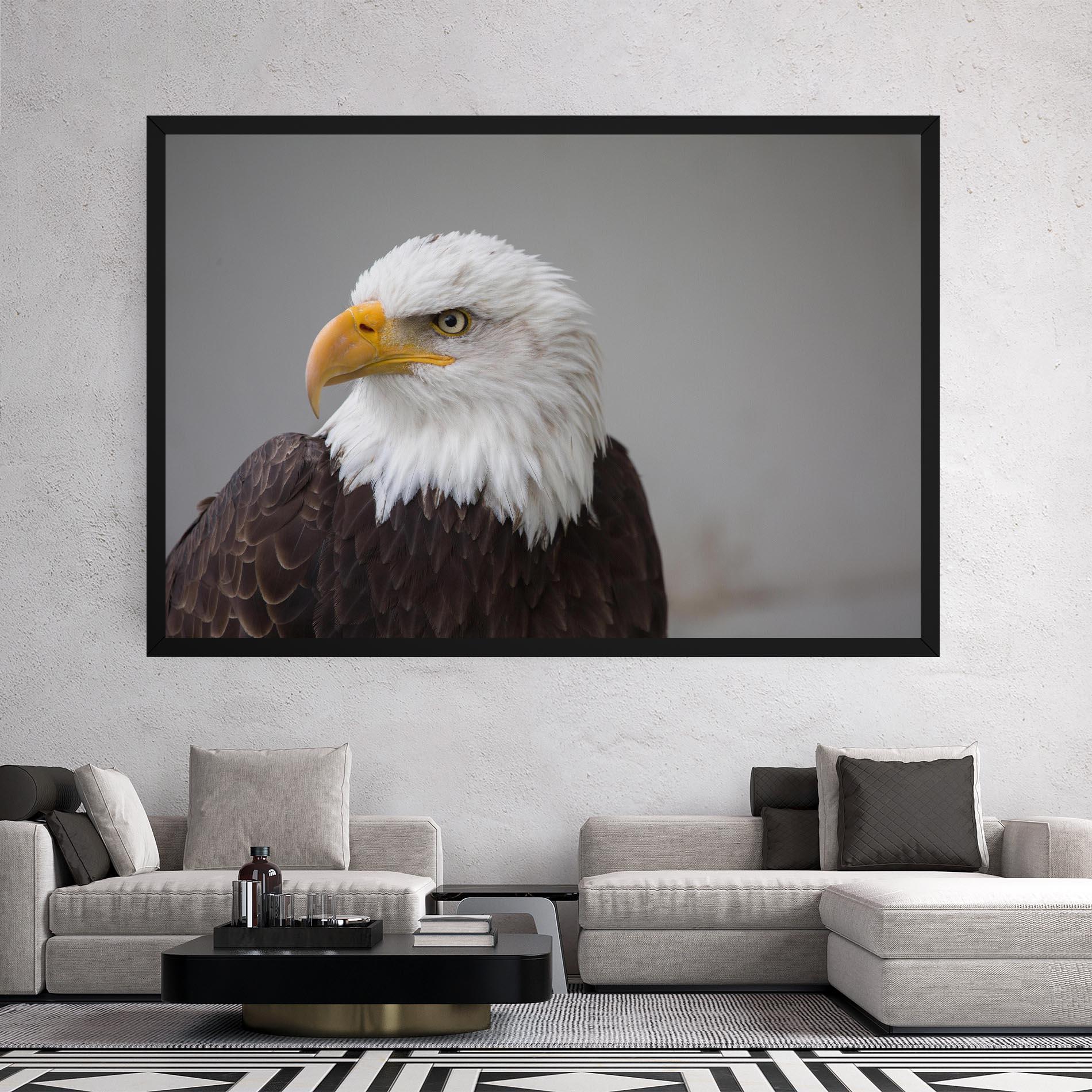 Vászonkép Beautiful Eagle mockup 2