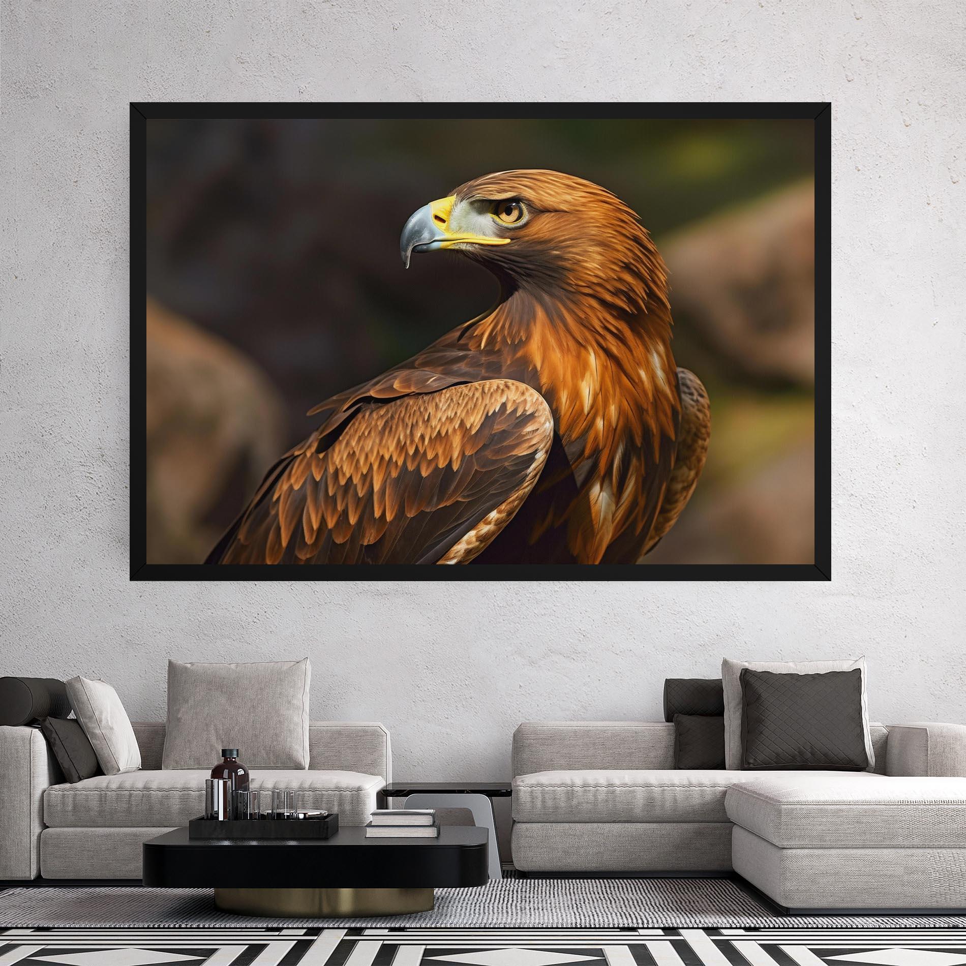 Vászonkép Brown Eagle mockup 2