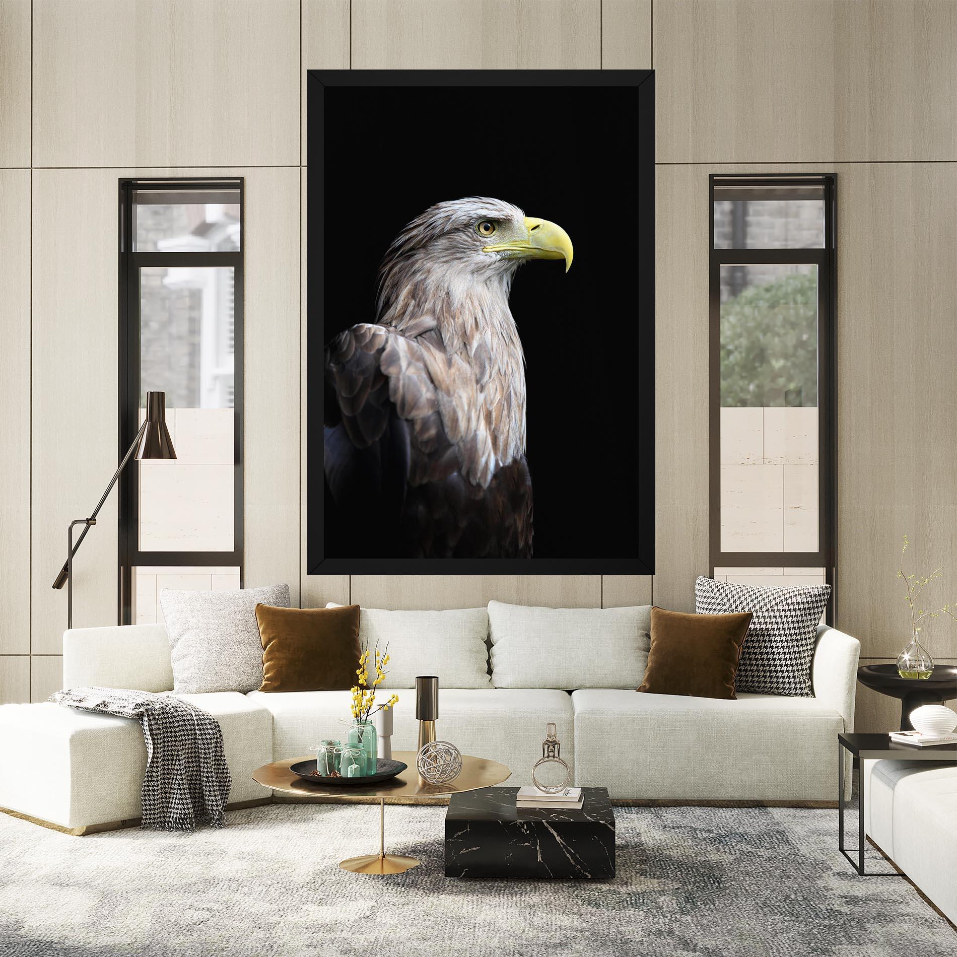 Vászonkép Close Up Eagle mockup 2