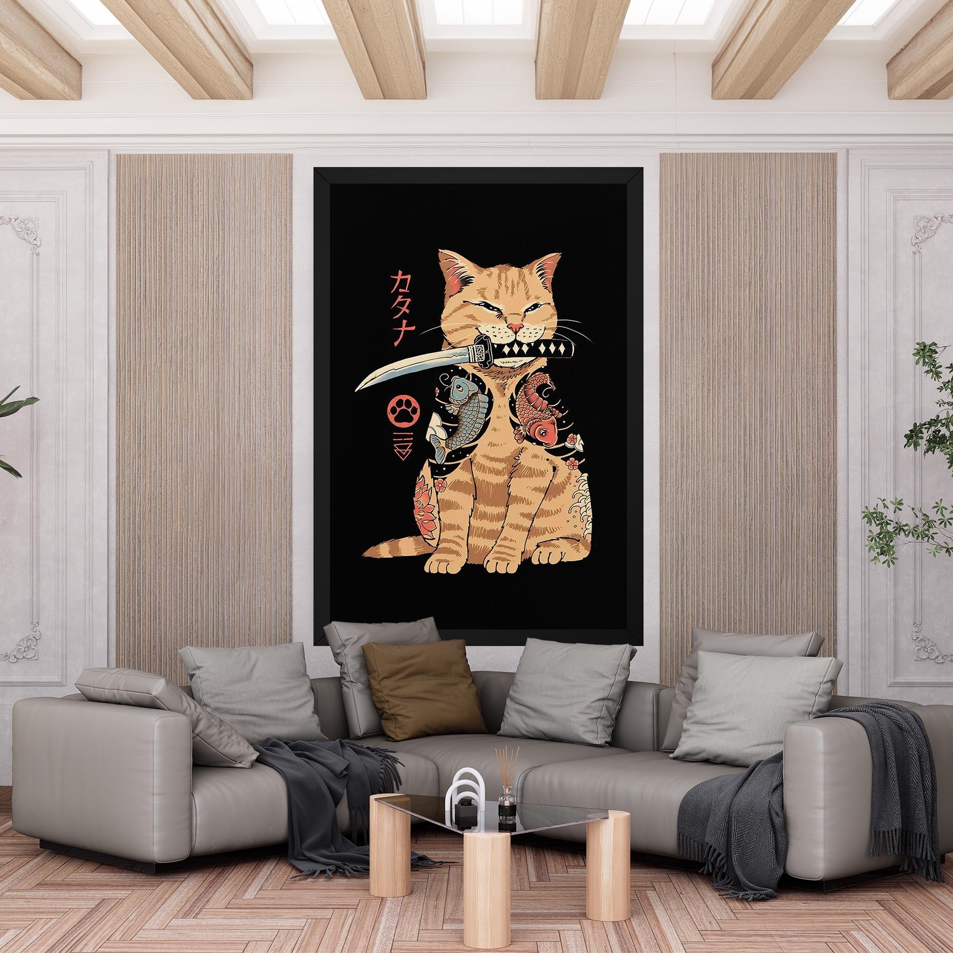 Vászonkép Catana mockup 6