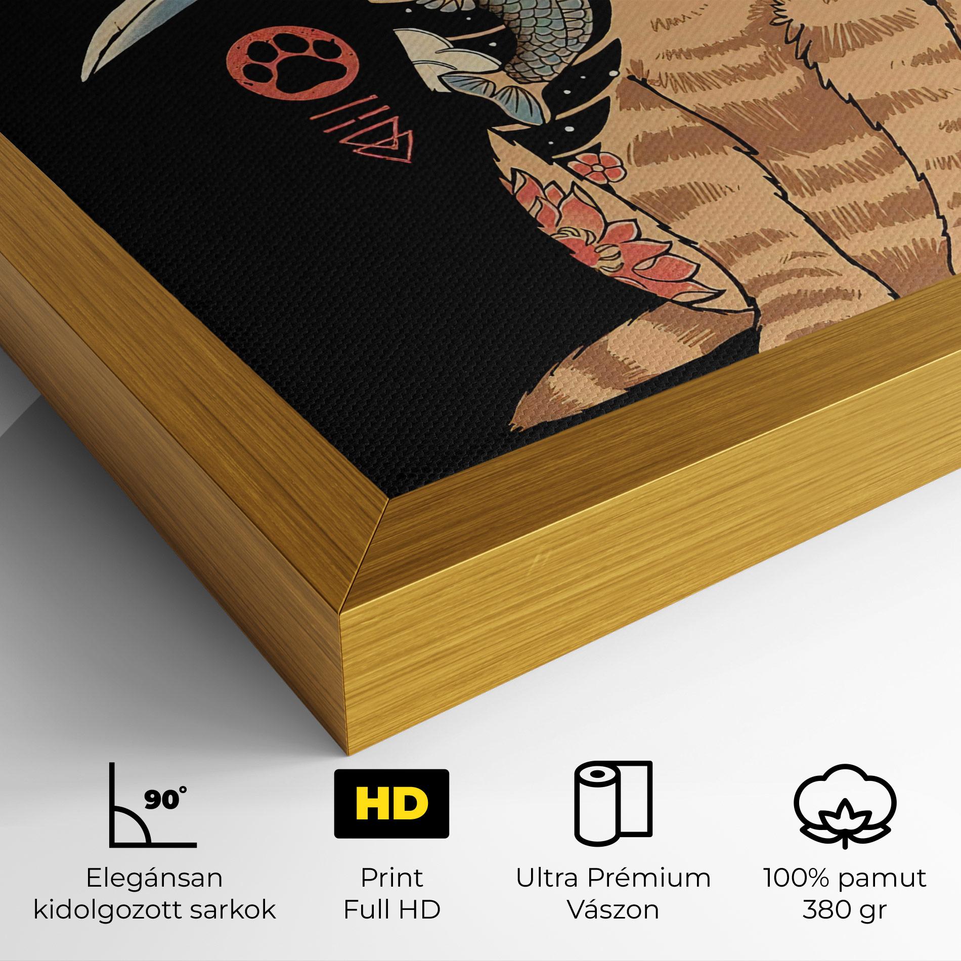 Vászonkép Catana mockup 4