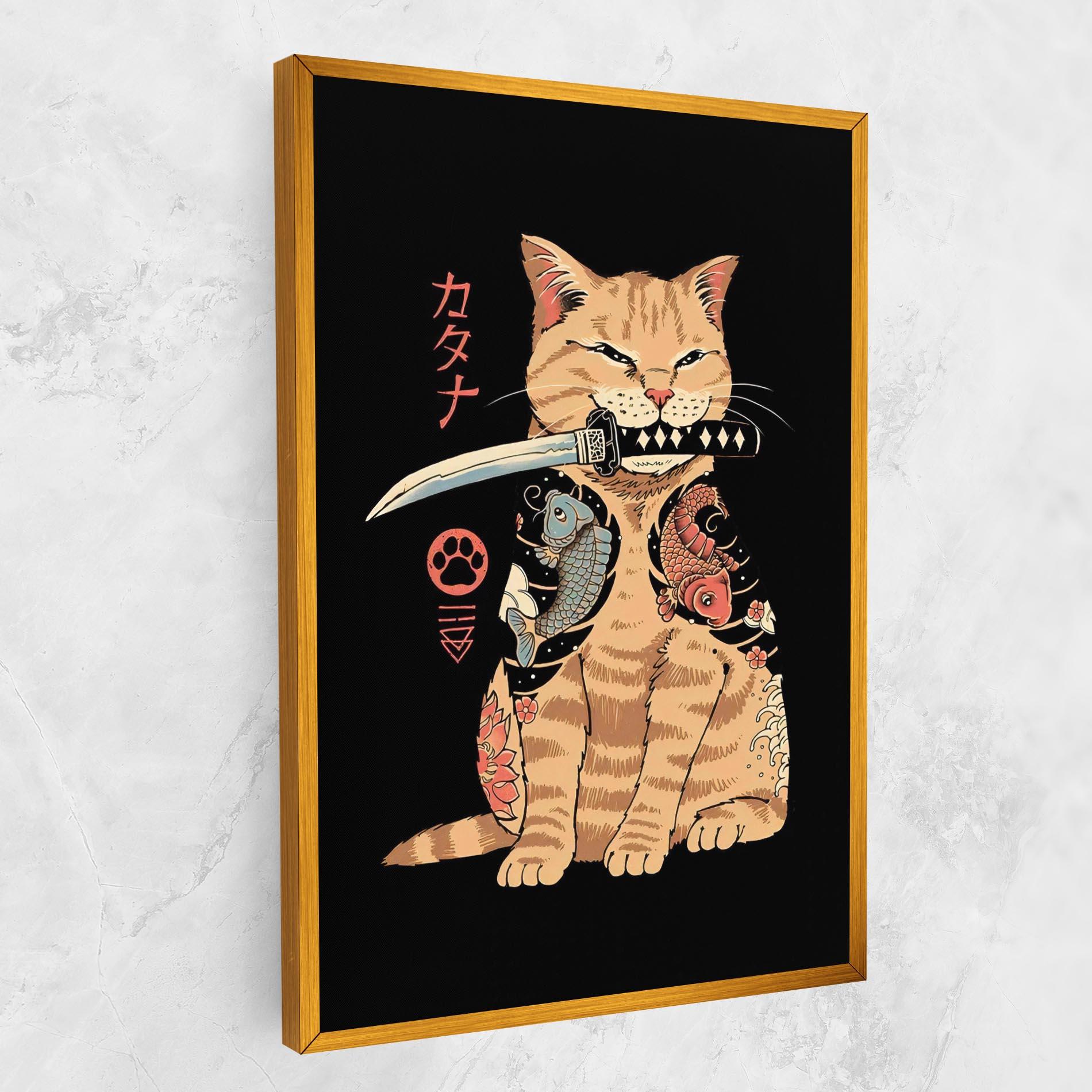 Vászonkép Catana mockup 1