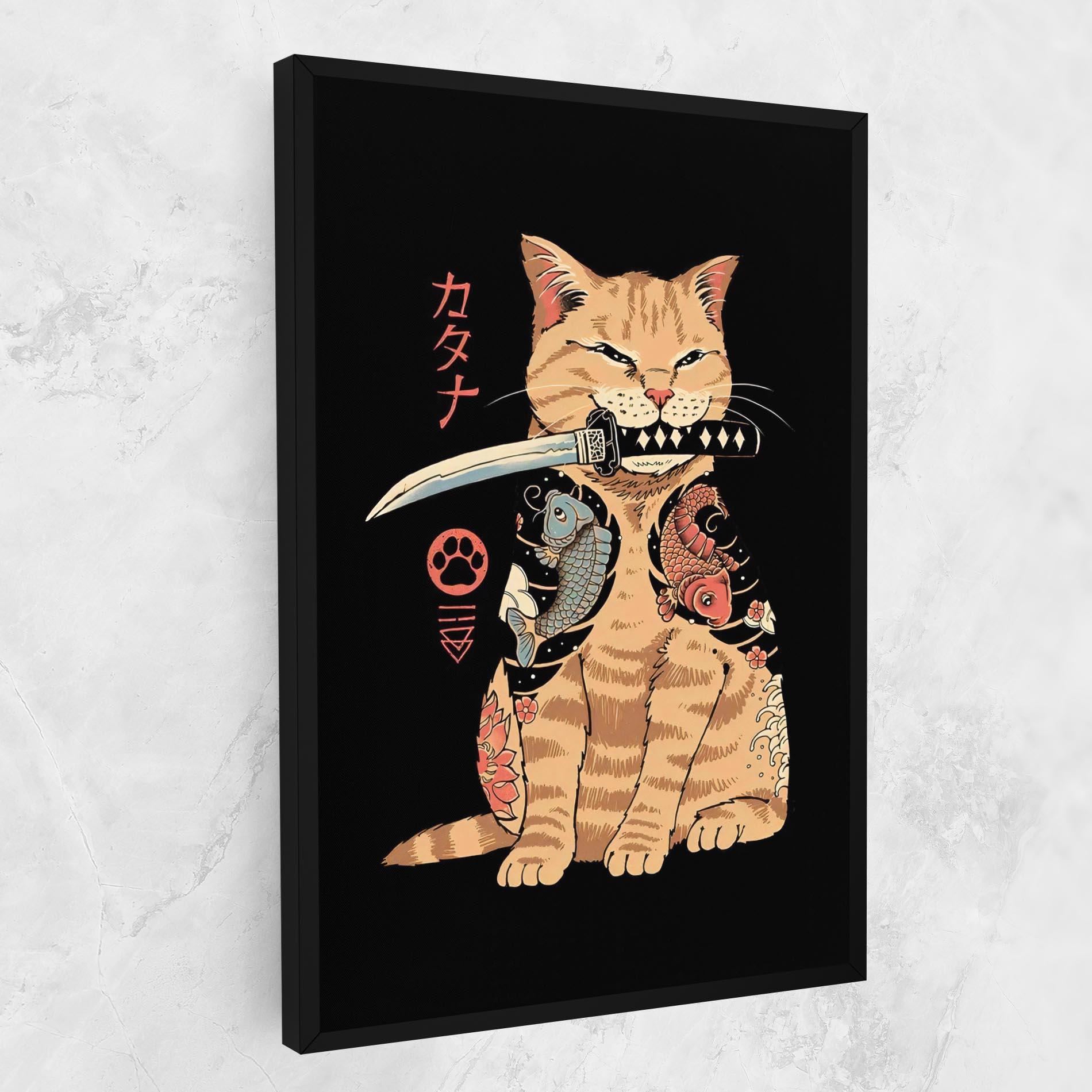 Vászonkép Catana mockup 1