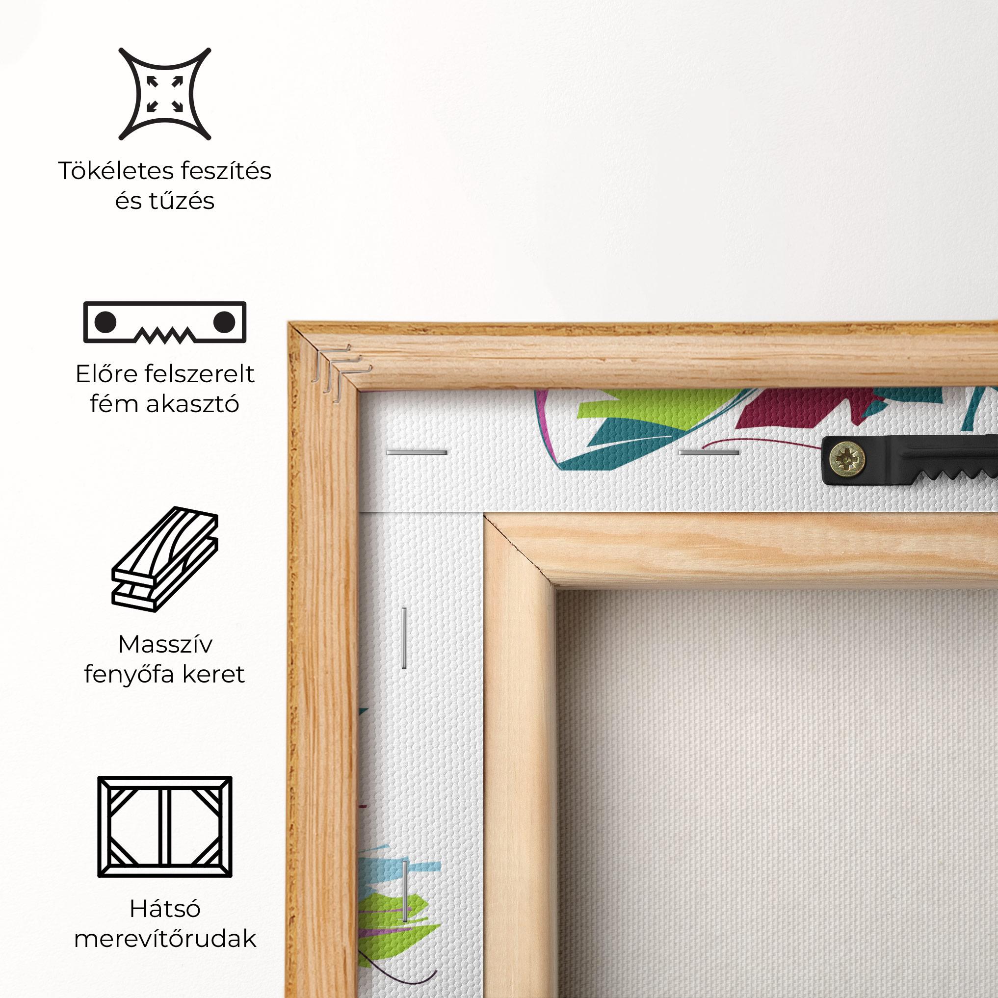 Vászonkép Cat Art Close Up mockup 5