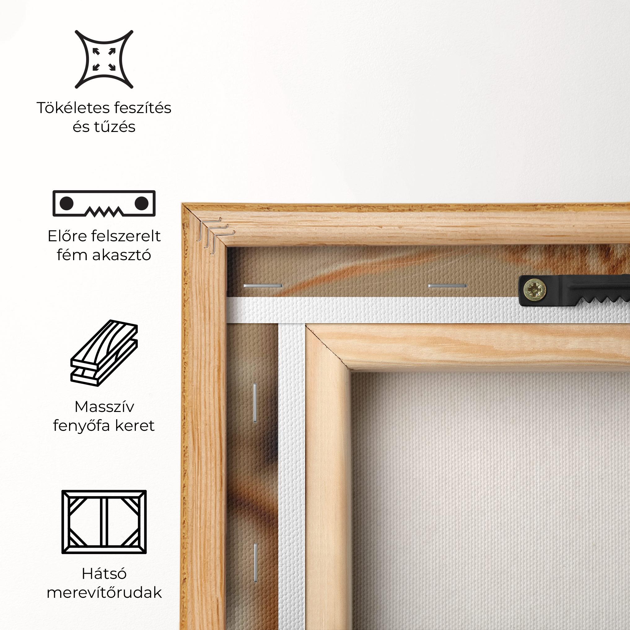 Vászonkép Orange Cat Smiling mockup 5