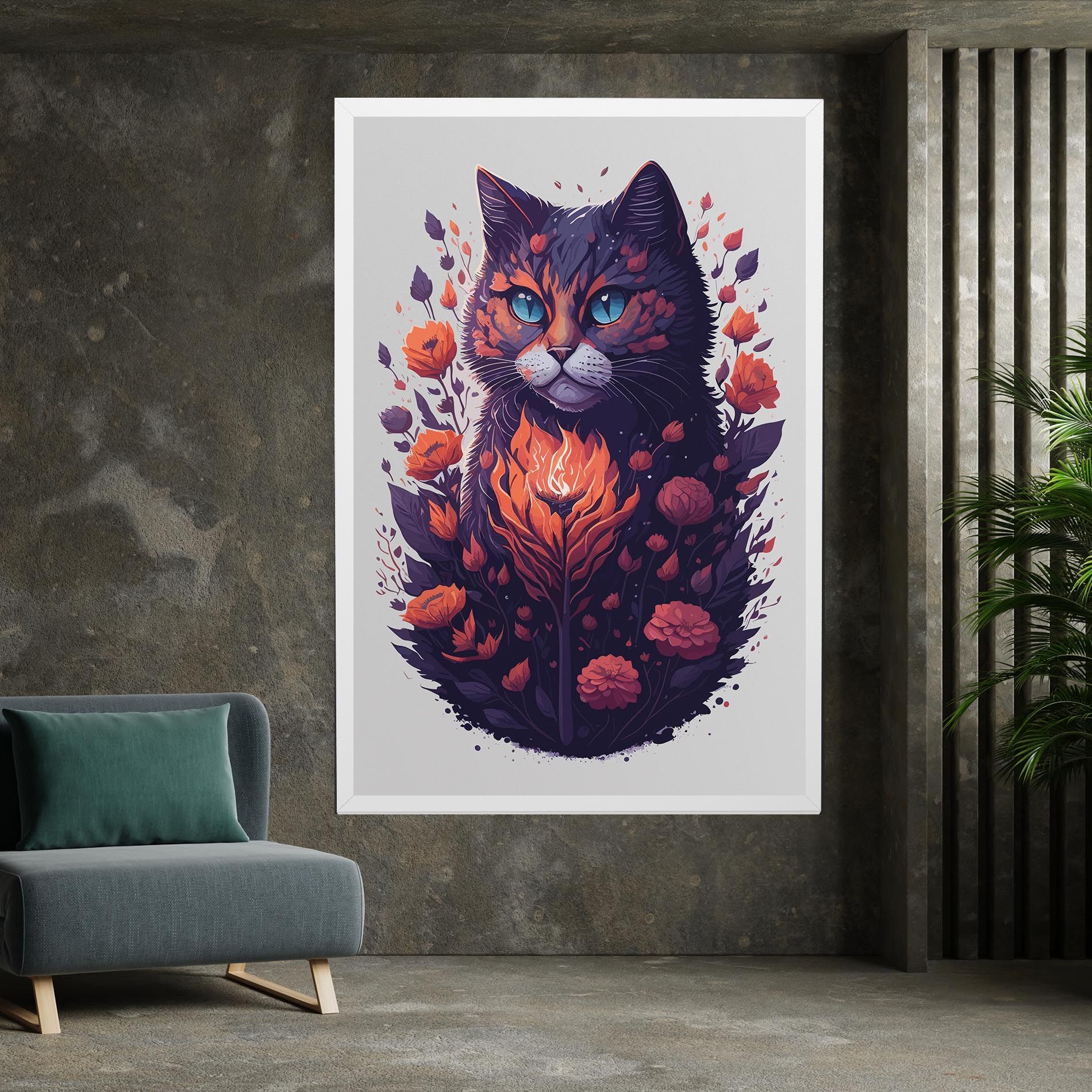 Fire Cat mockup 7