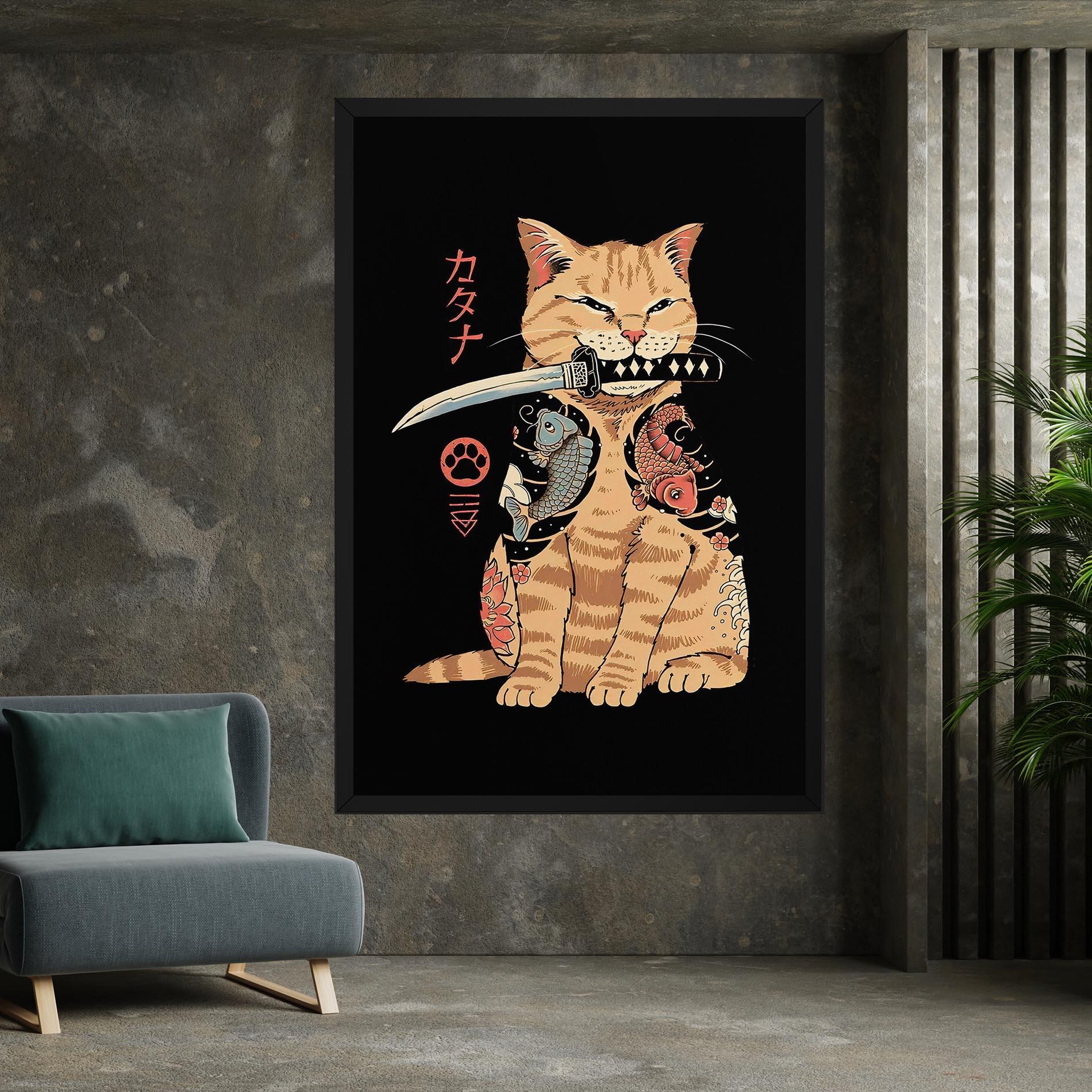 Vászonkép Catana mockup 7