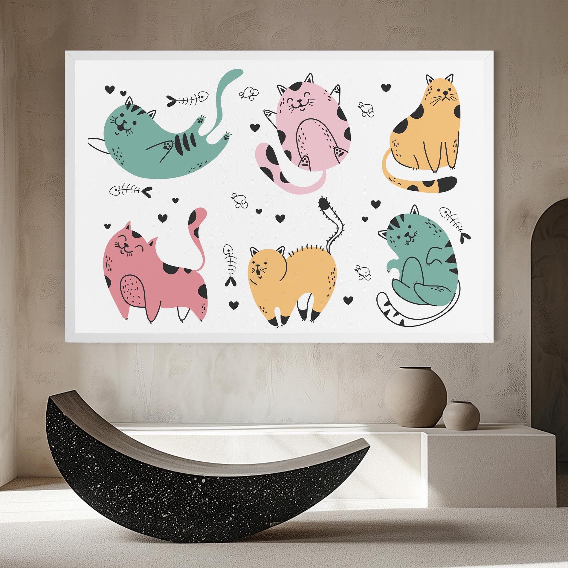 Doodle Cat mockup 8