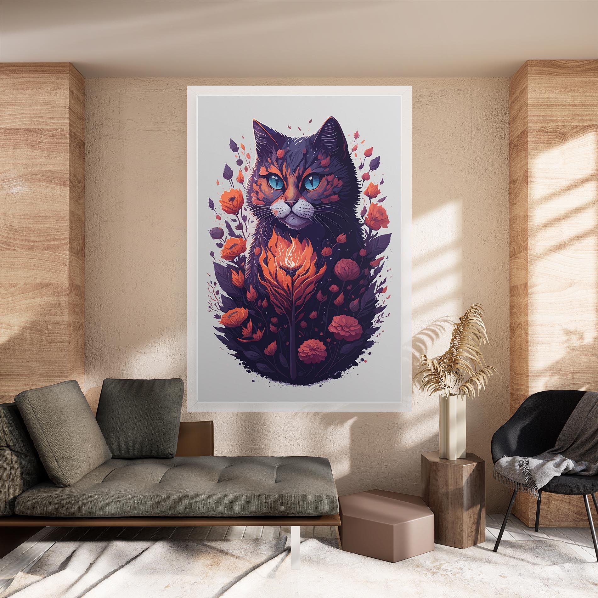 Fire Cat mockup 8