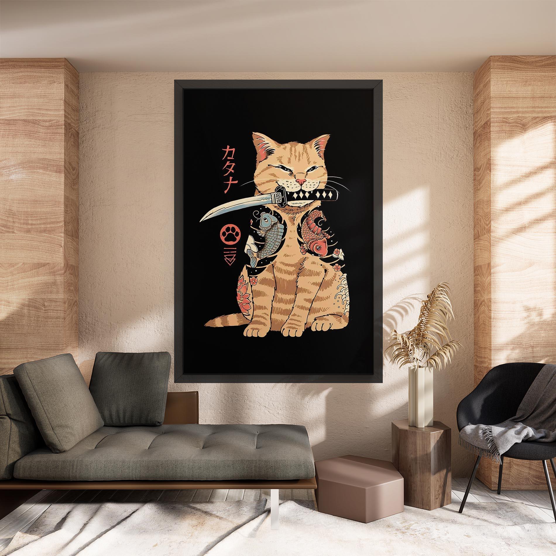 Vászonkép Catana mockup 8