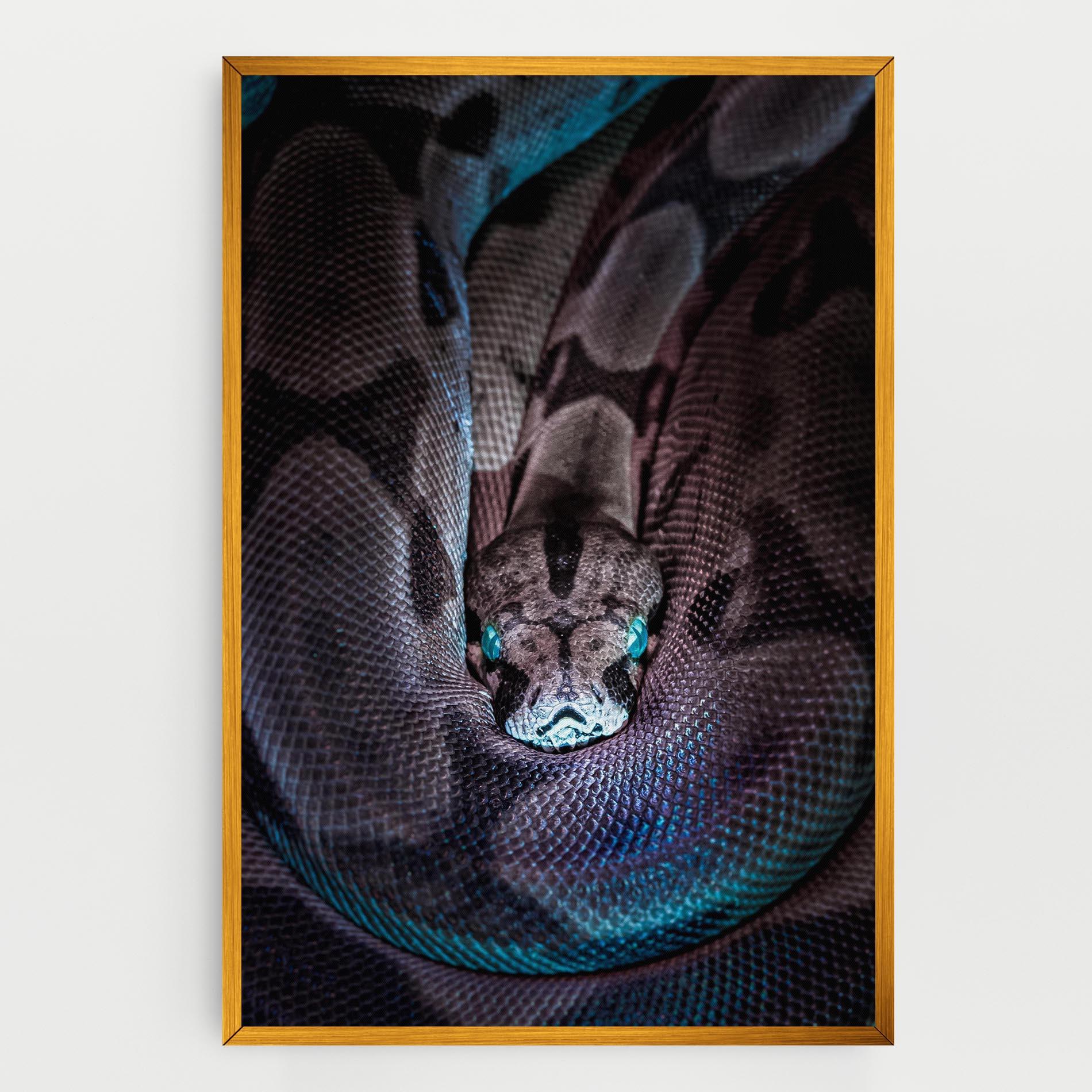 Vászonkép Vibrant Snake mockup 0