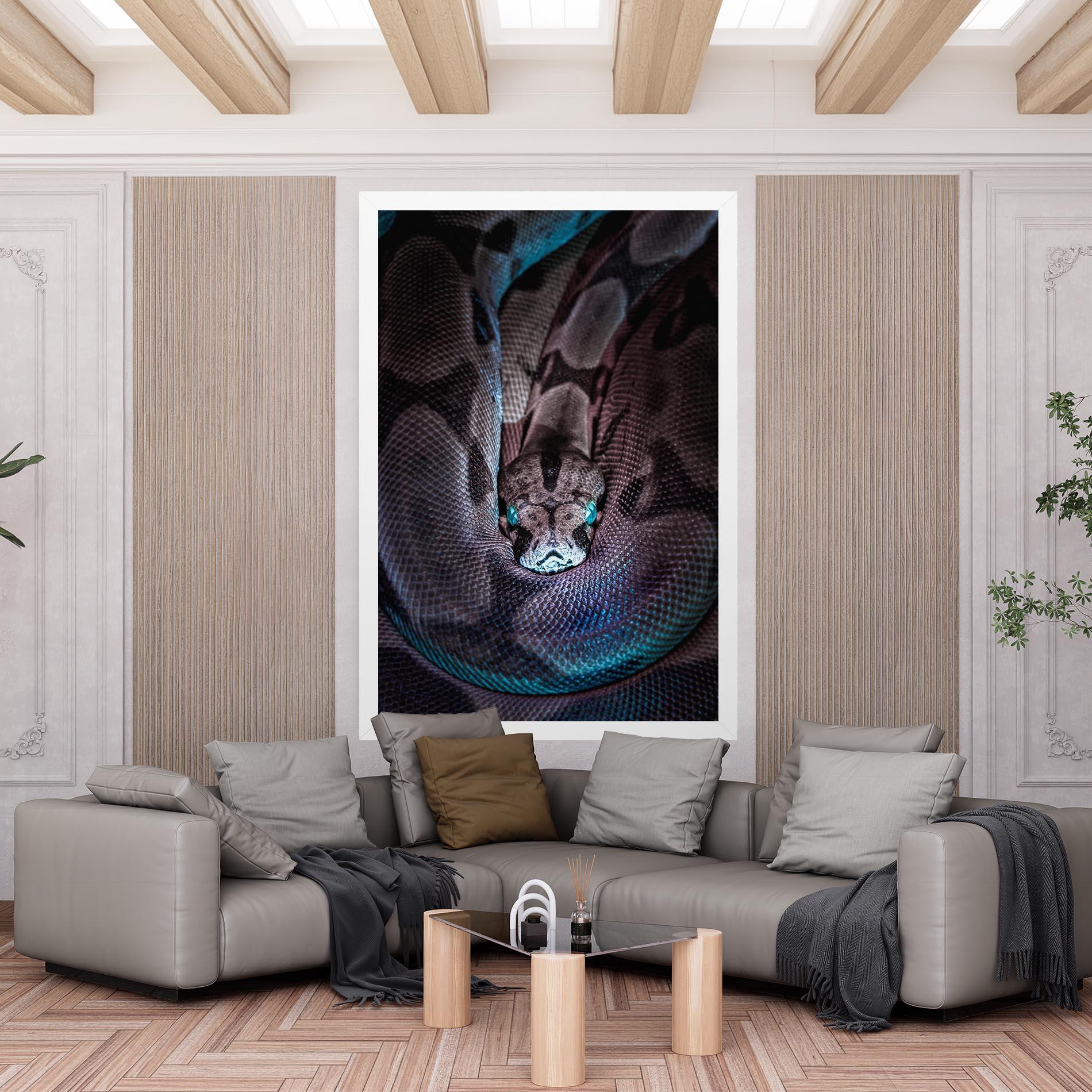 Vászonkép Vibrant Snake mockup 6