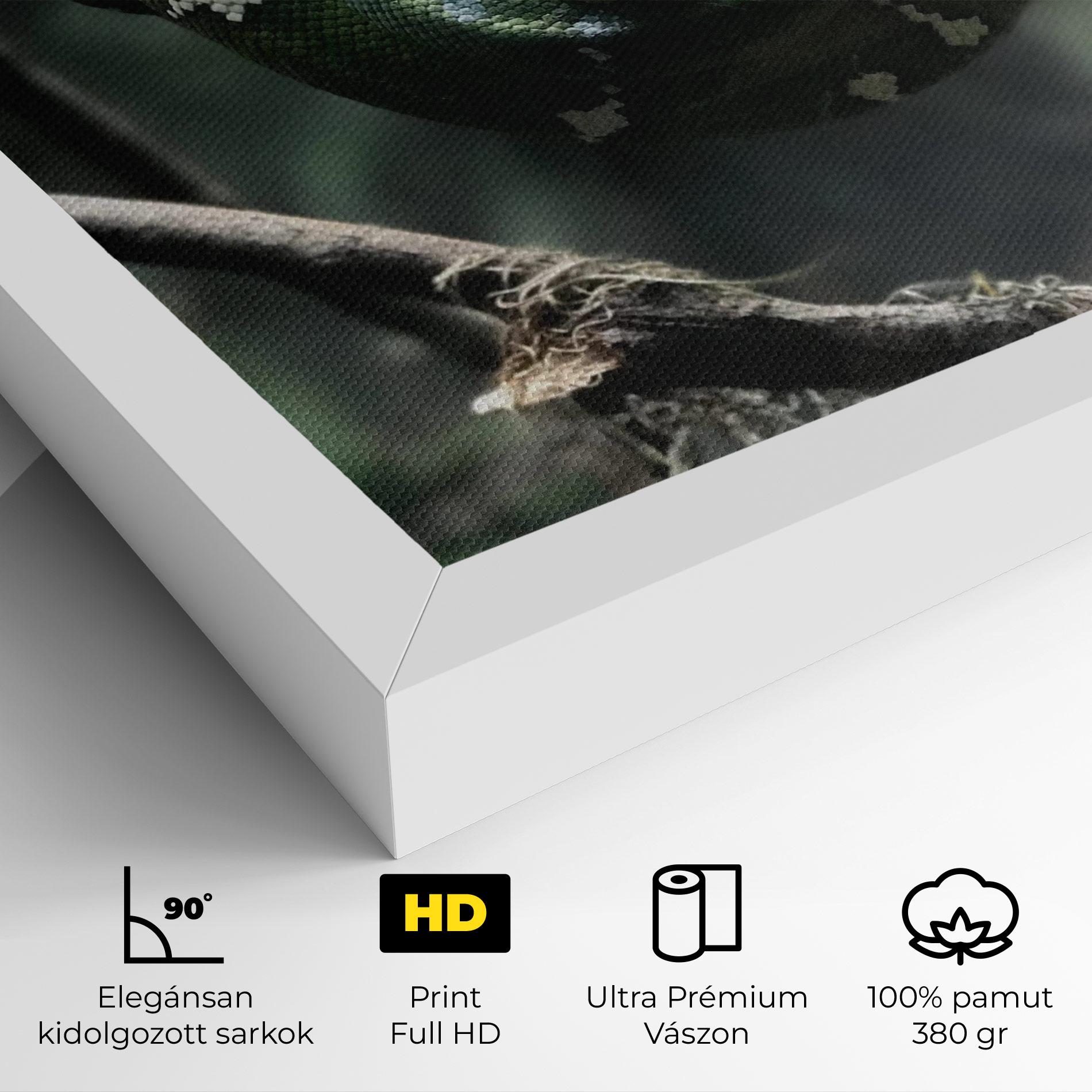 Vászonkép Sleepy Snake mockup 4