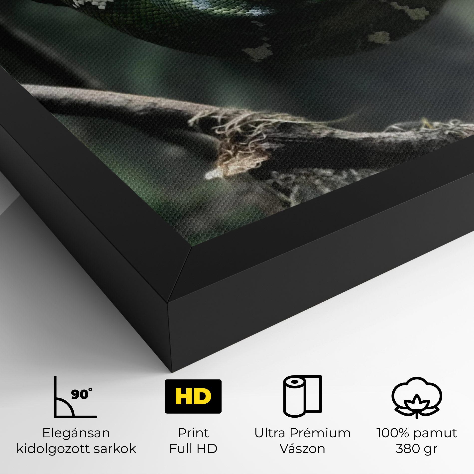Vászonkép Sleepy Snake mockup 4