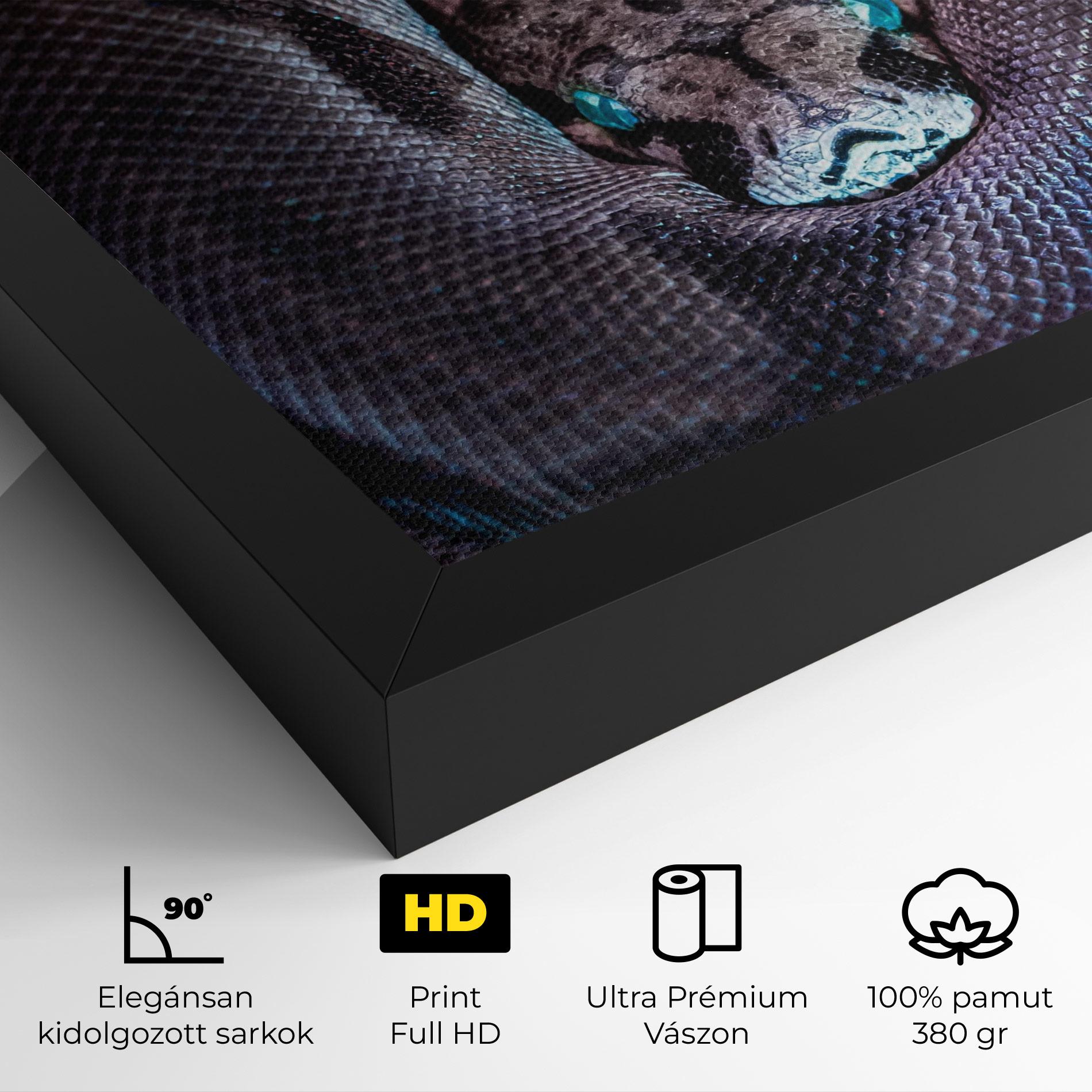 Vászonkép Vibrant Snake mockup 4