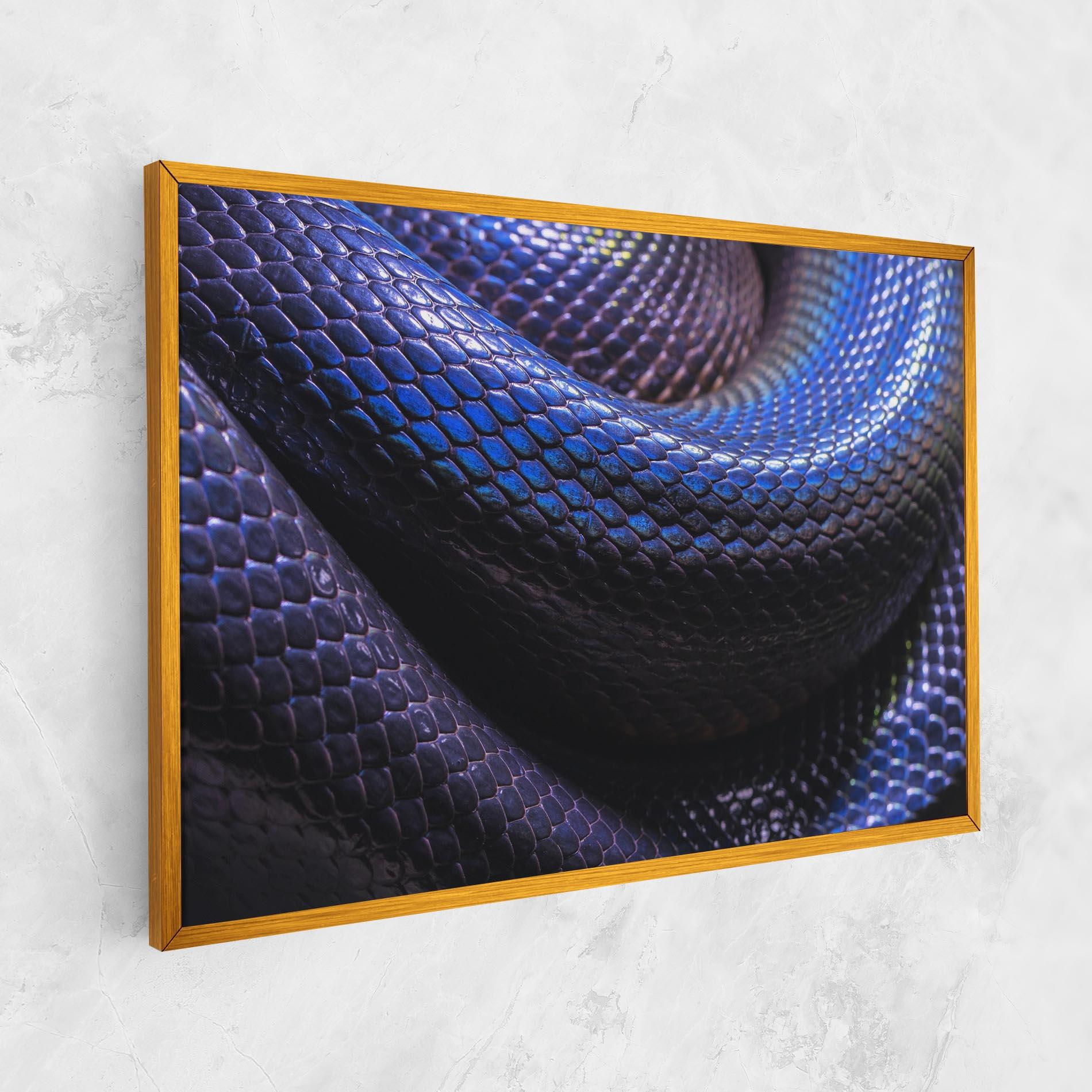 Vászonkép Snake Skin mockup 1